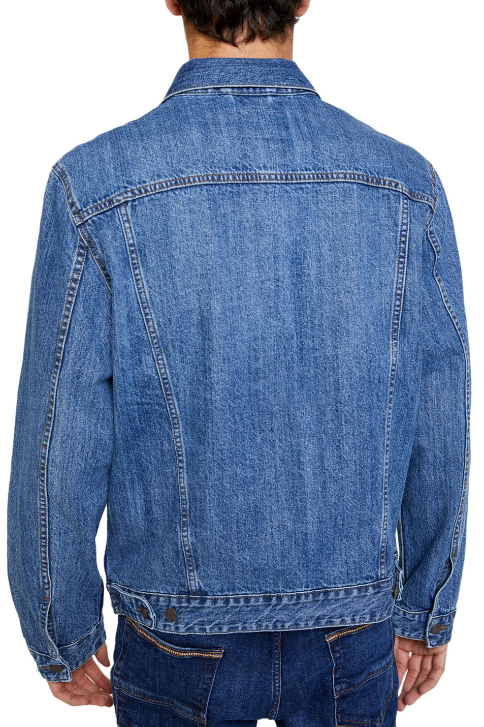 Мужской Springfield Джинсовая куртка из натурального хлопка (цвет ), артикул 2833224 | Фото 3