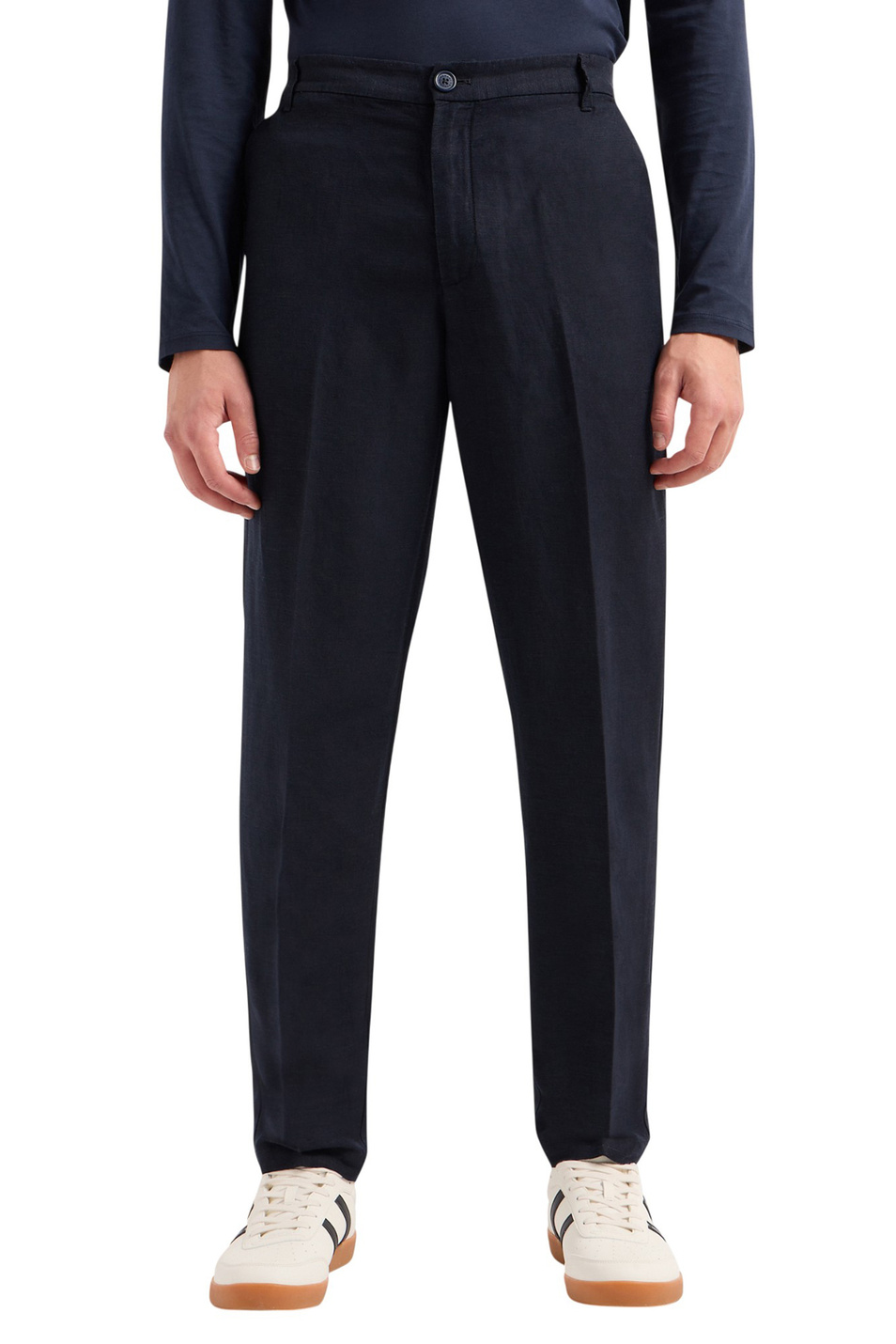 Мужской Armani Exchange Брюки из смесового льна (цвет ), артикул 8NZP15-ZNFNZ | Фото 3