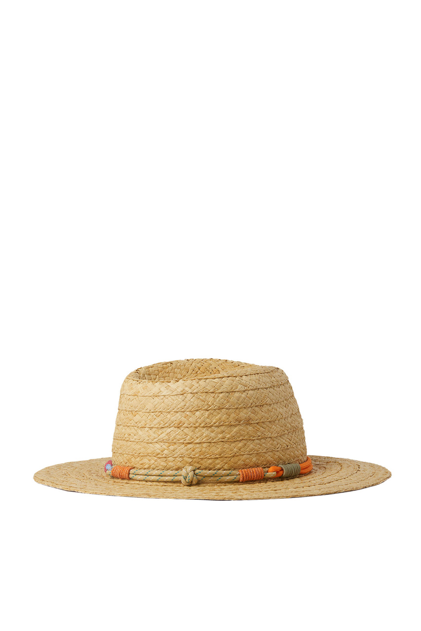 Шляпа соломенная|Основной цвет:Бежевый|Артикул:219446 | Фото 1