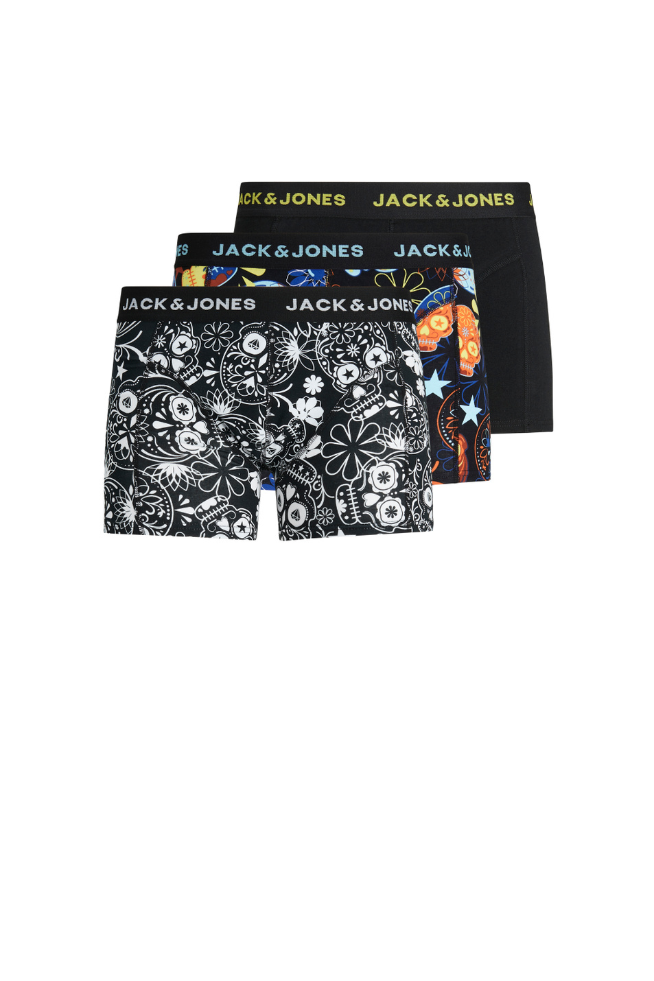 Мужской Jack & Jones Набор трусов с принтом (цвет ), артикул 12185485 | Фото 1