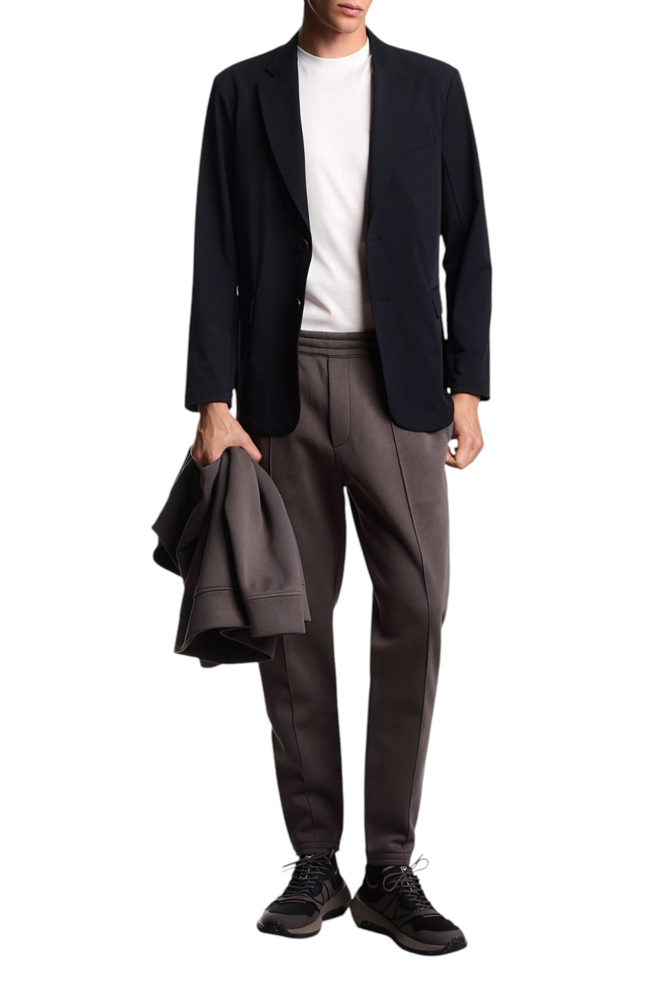Мужской Emporio Armani Футболка с логотипом (цвет ), артикул EM003137-AF10761 | Фото 2