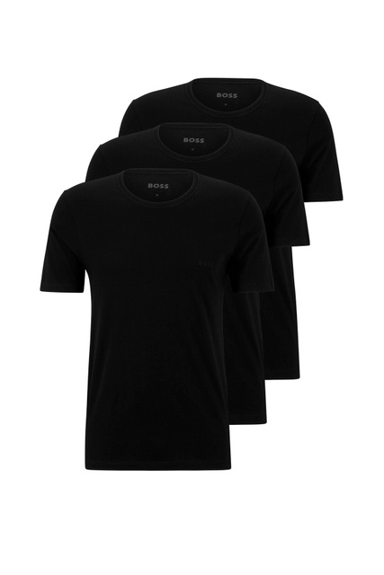 Набор из 3 футболок|Основной цвет:Черный|Артикул:50475284 | Фото 1