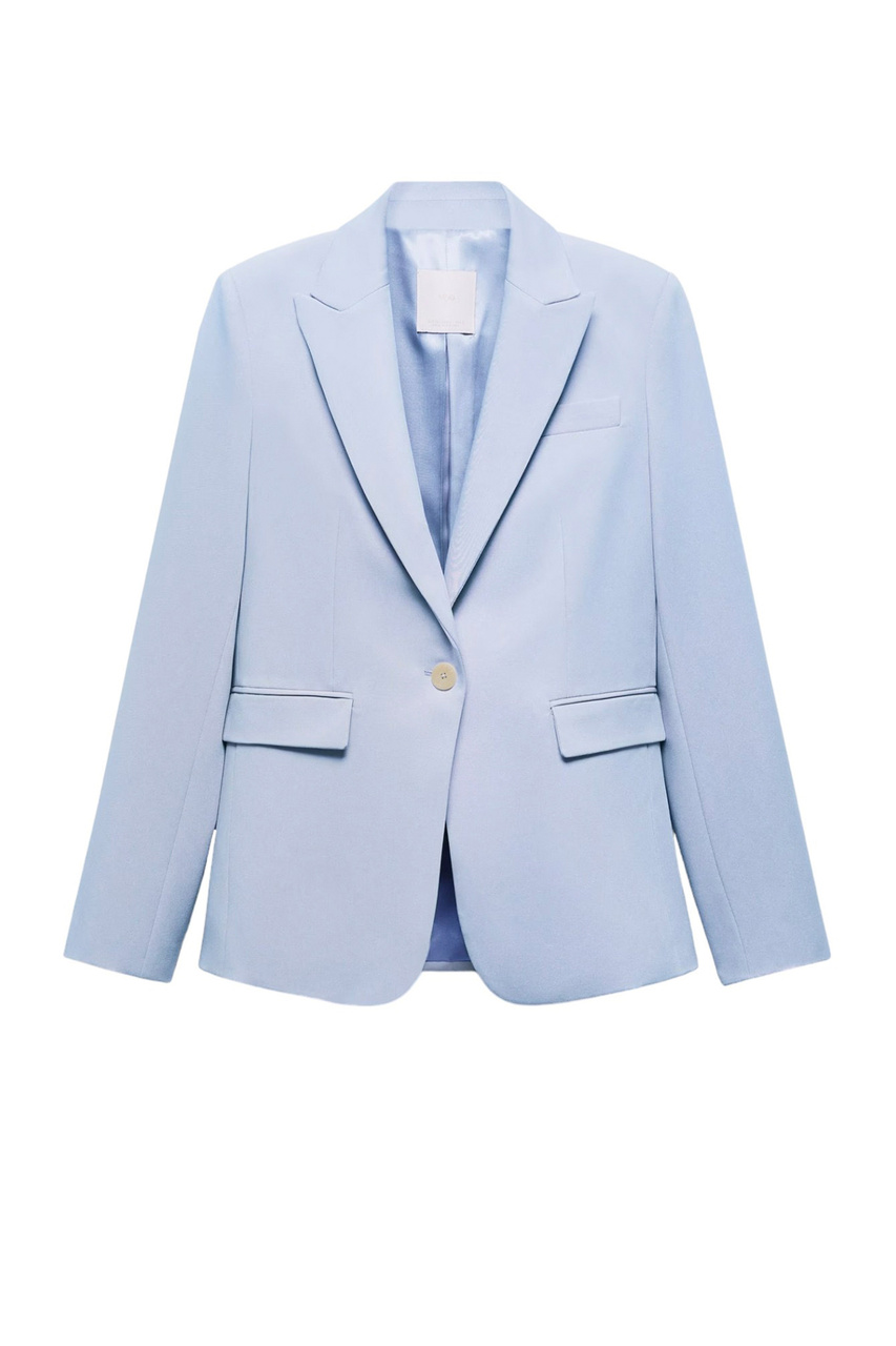 Пиджак BOREAL приталенного кроя|Основной цвет:Голубой|Артикул:67054040 | Фото 1