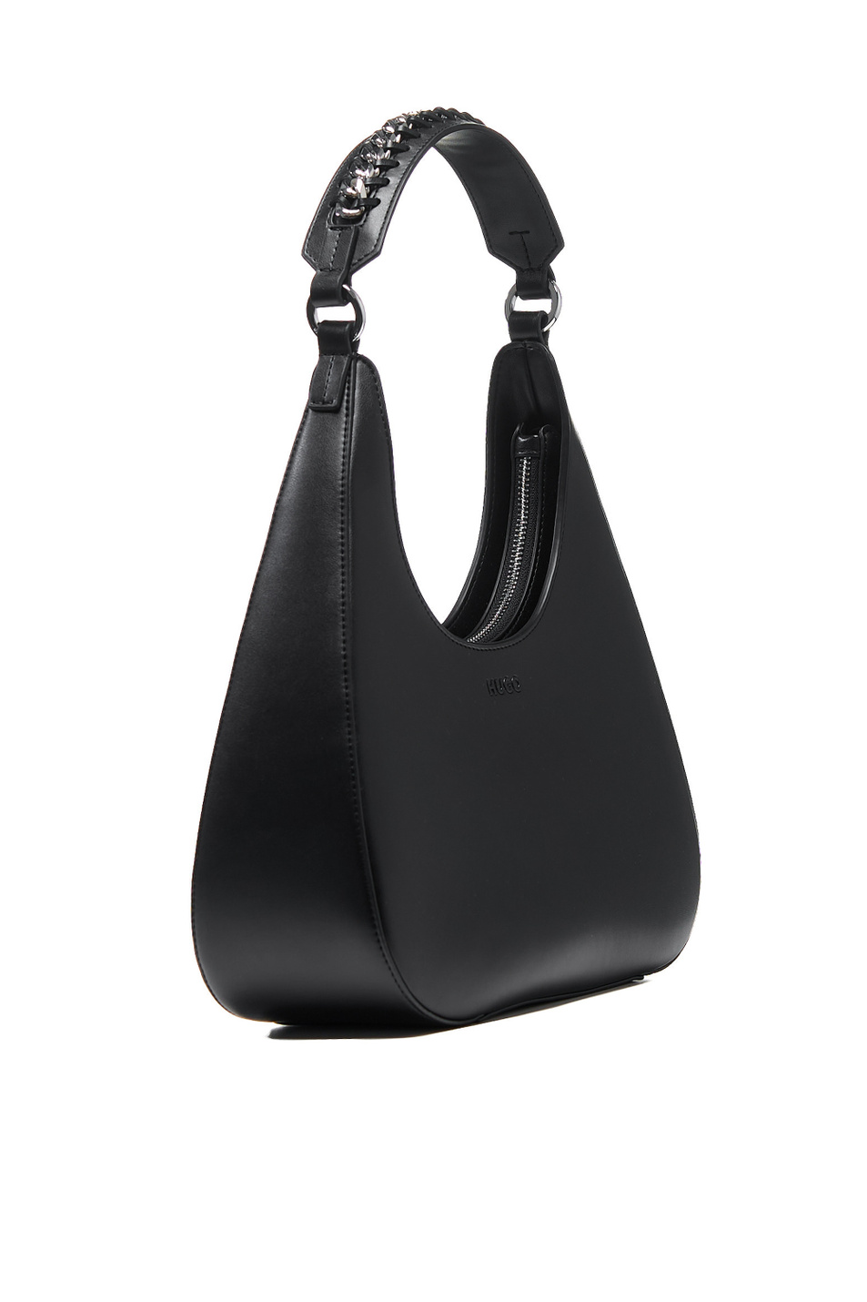Сумка на плечо с логотипом|Основной цвет:Черный Женский HUGO Сумка на плечо с логотипом (цвет ), артикул 50523649 | Фото 2