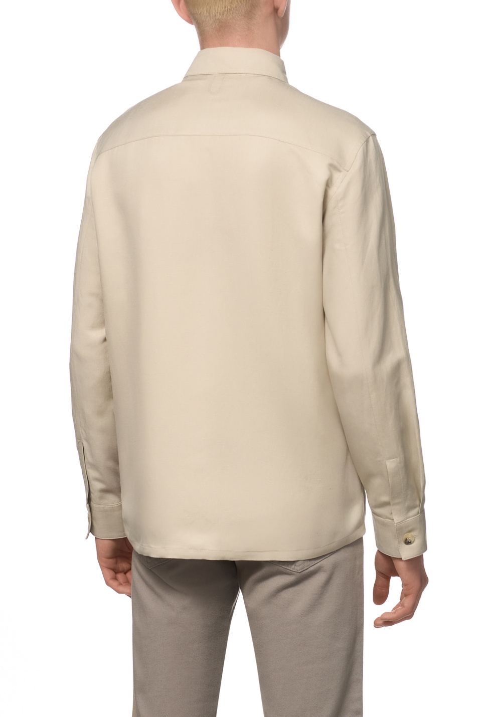 Мужской Canali Куртка-рубашка однотонная (цвет ), артикул E31019AX03156 | Фото 5