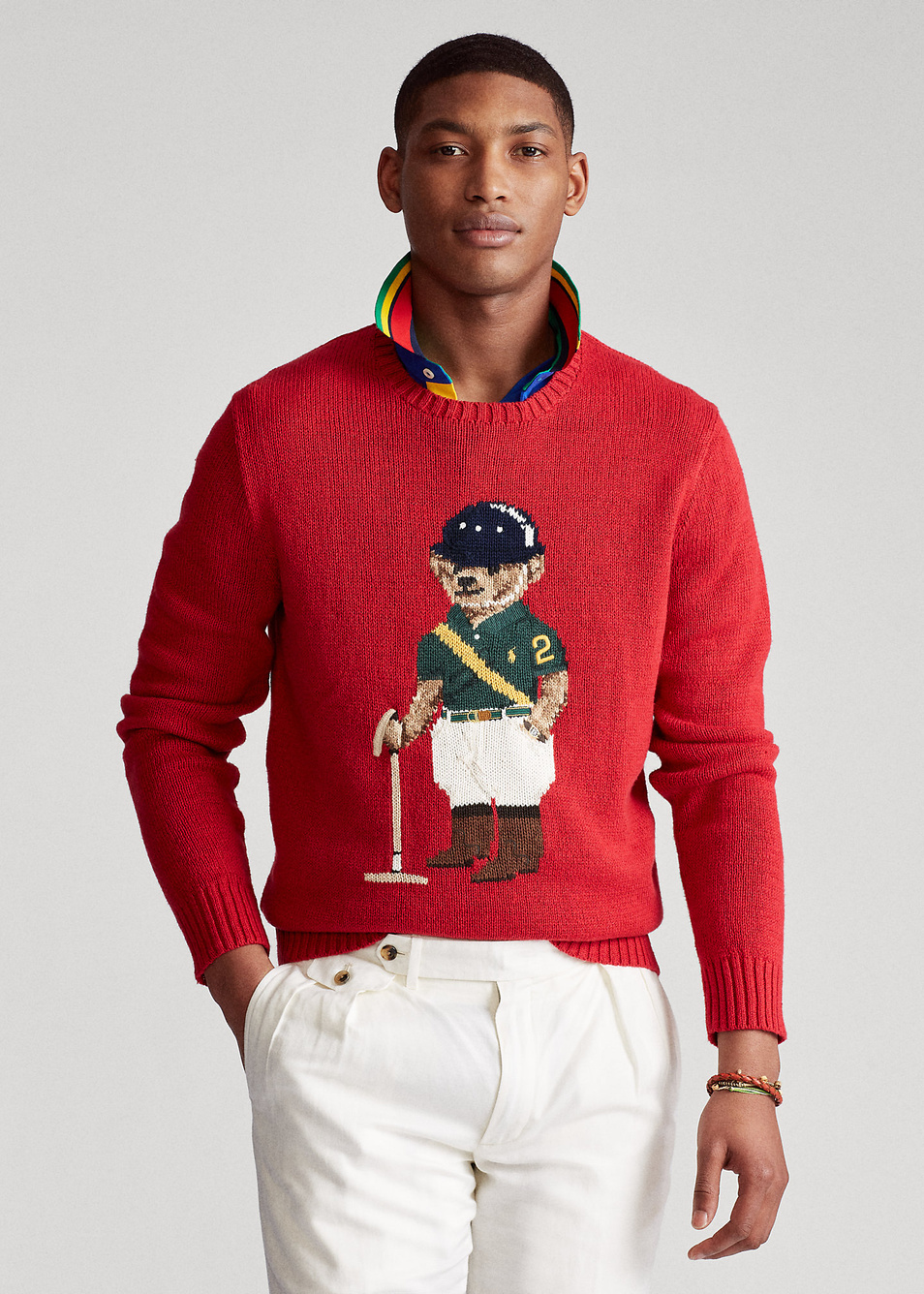 Мужской Polo Ralph Lauren Свитер Riding Bear (цвет ), артикул 710798335001 | Фото 3