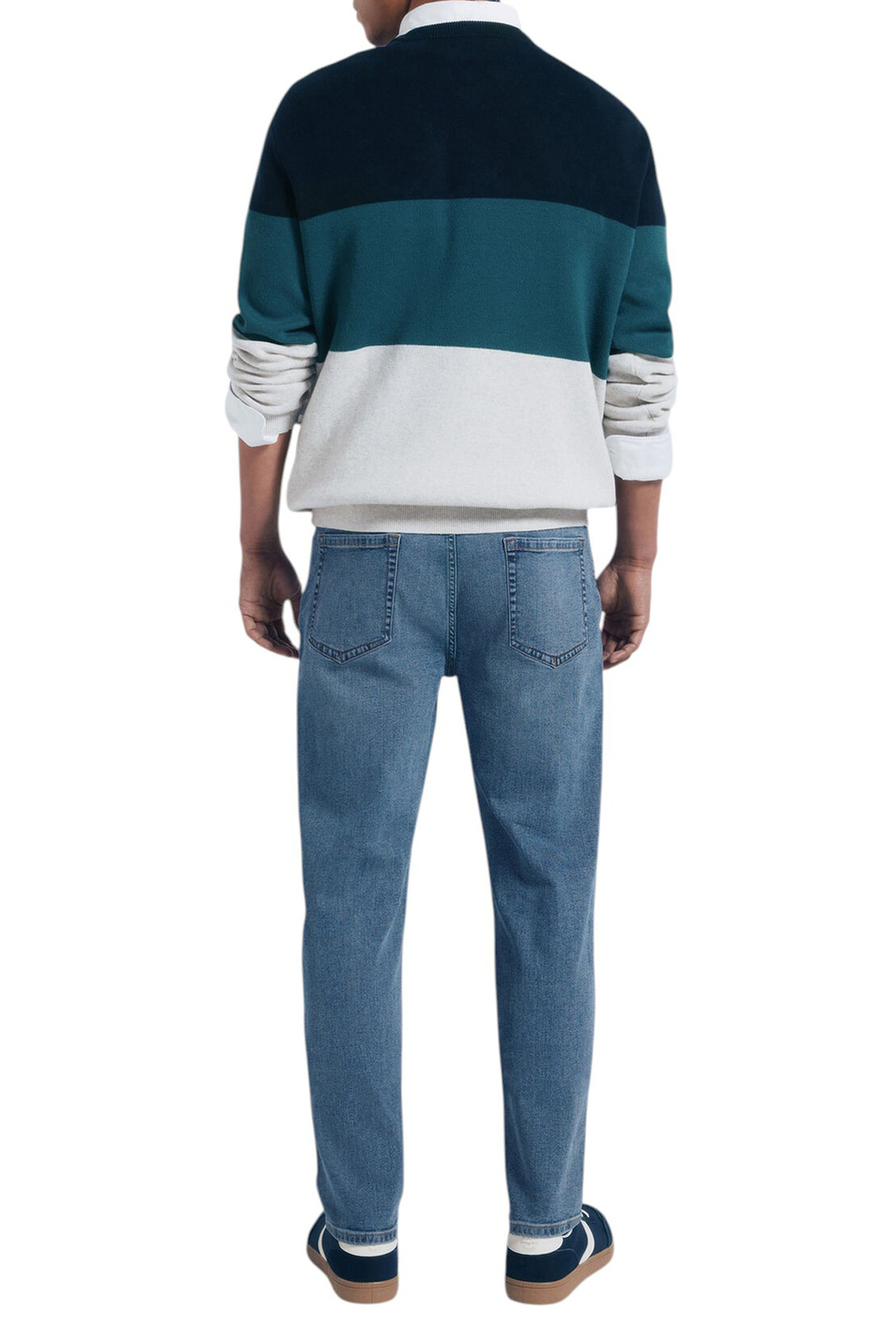 Джинсы из эластичного хлопка|Основной цвет:Синий Мужской Springfield Джинсы из эластичного хлопка (цвет ), артикул 1752037 | Фото 3