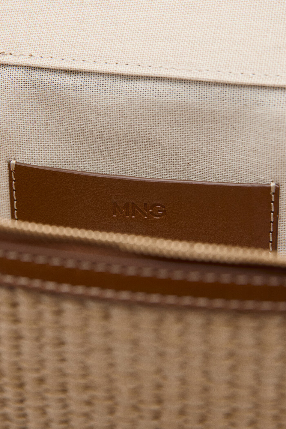 Женский Mango Косметичка BILMA плетеная (цвет ), артикул 27086747 | Фото 4