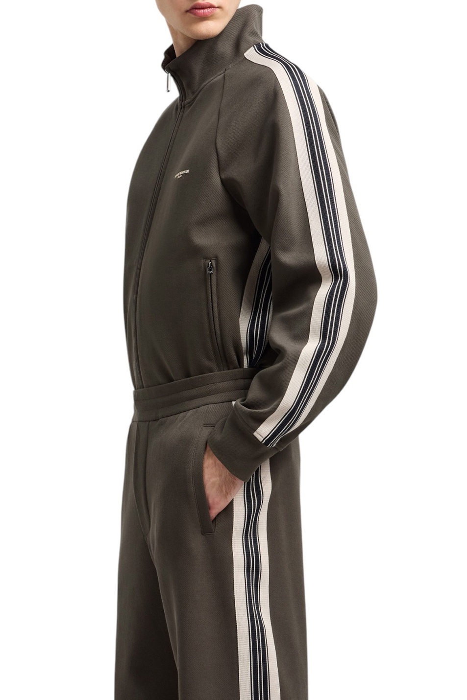 Мужской Emporio Armani Толстовка с контрастными вставками (цвет ), артикул EM002872-AF13488 | Фото 4