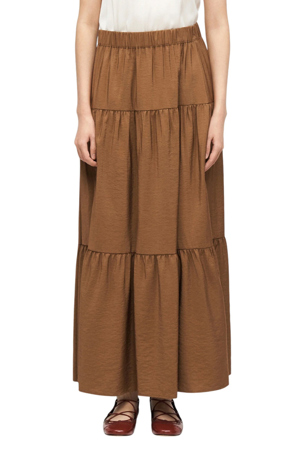 Женский MARELLA Юбка MLSCIOCCA с эластичным поясом (цвет ), артикул 2613101084 | Фото 3