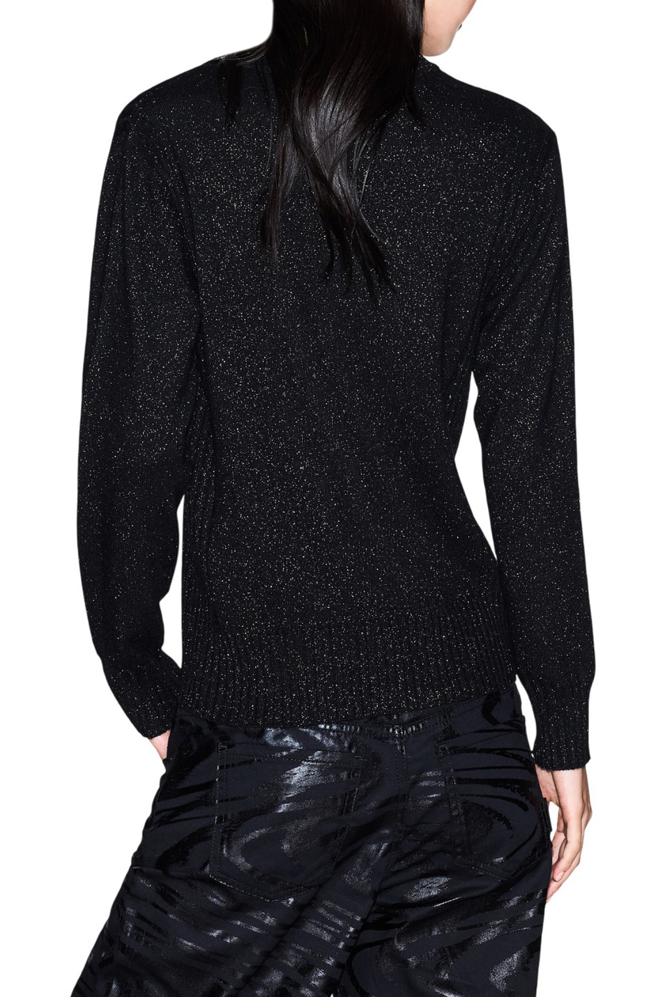 Женский Armani Exchange Джемпер с люрексом (цвет ), артикул XW001164-AF16181 | Фото 4