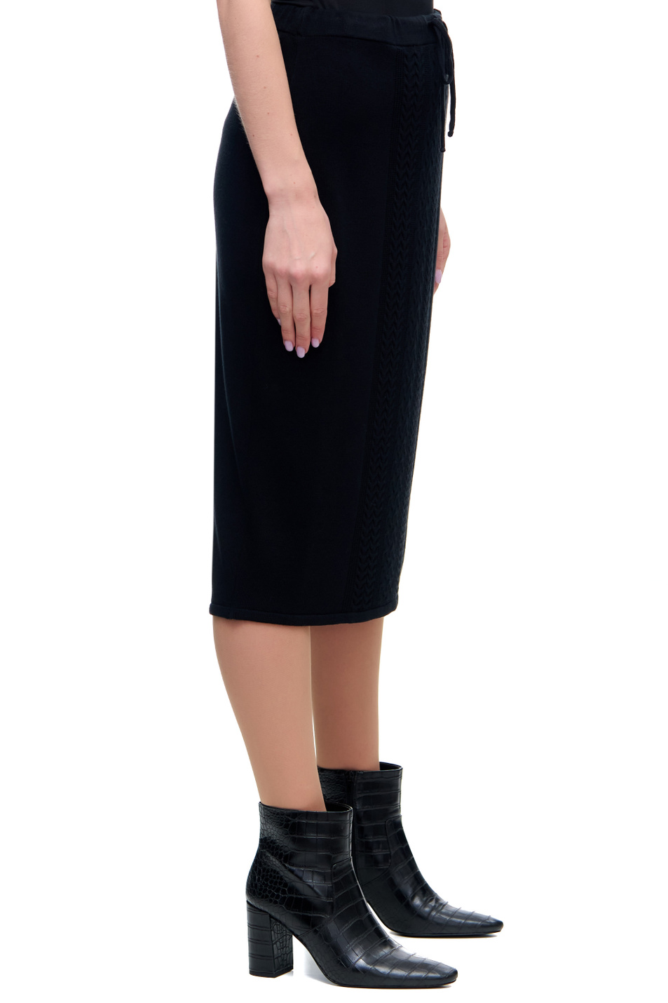 Persona Трикотажная юбка GOCCIA с кулиской на поясе (цвет ), артикул 1304011 | Фото 3