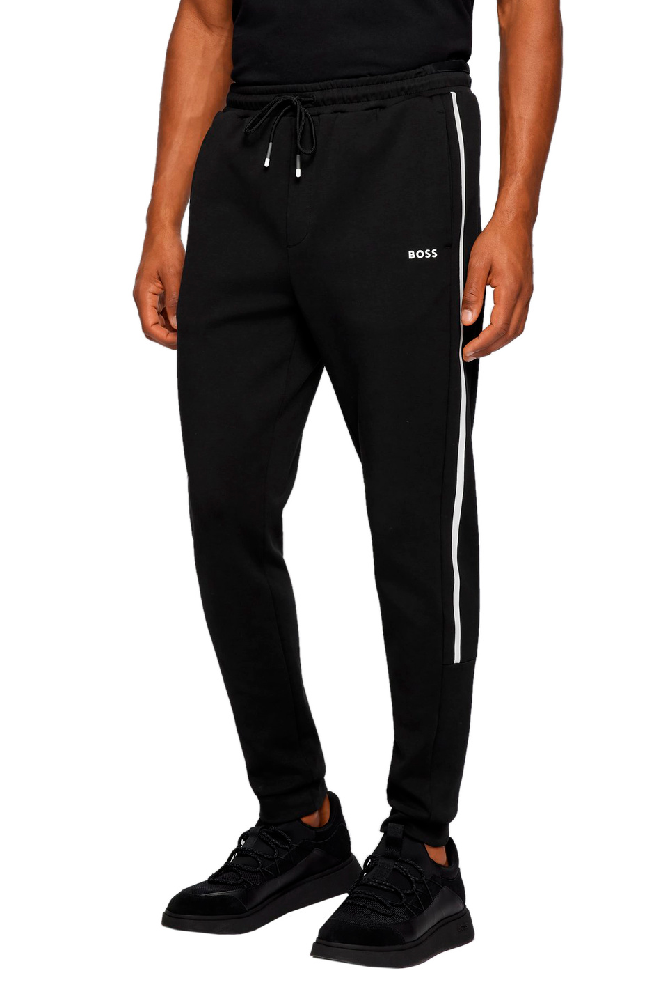 BOSS Спортивные брюки с манжетами и стандартной посадкой (цвет ), артикул 50465961 | Фото 3