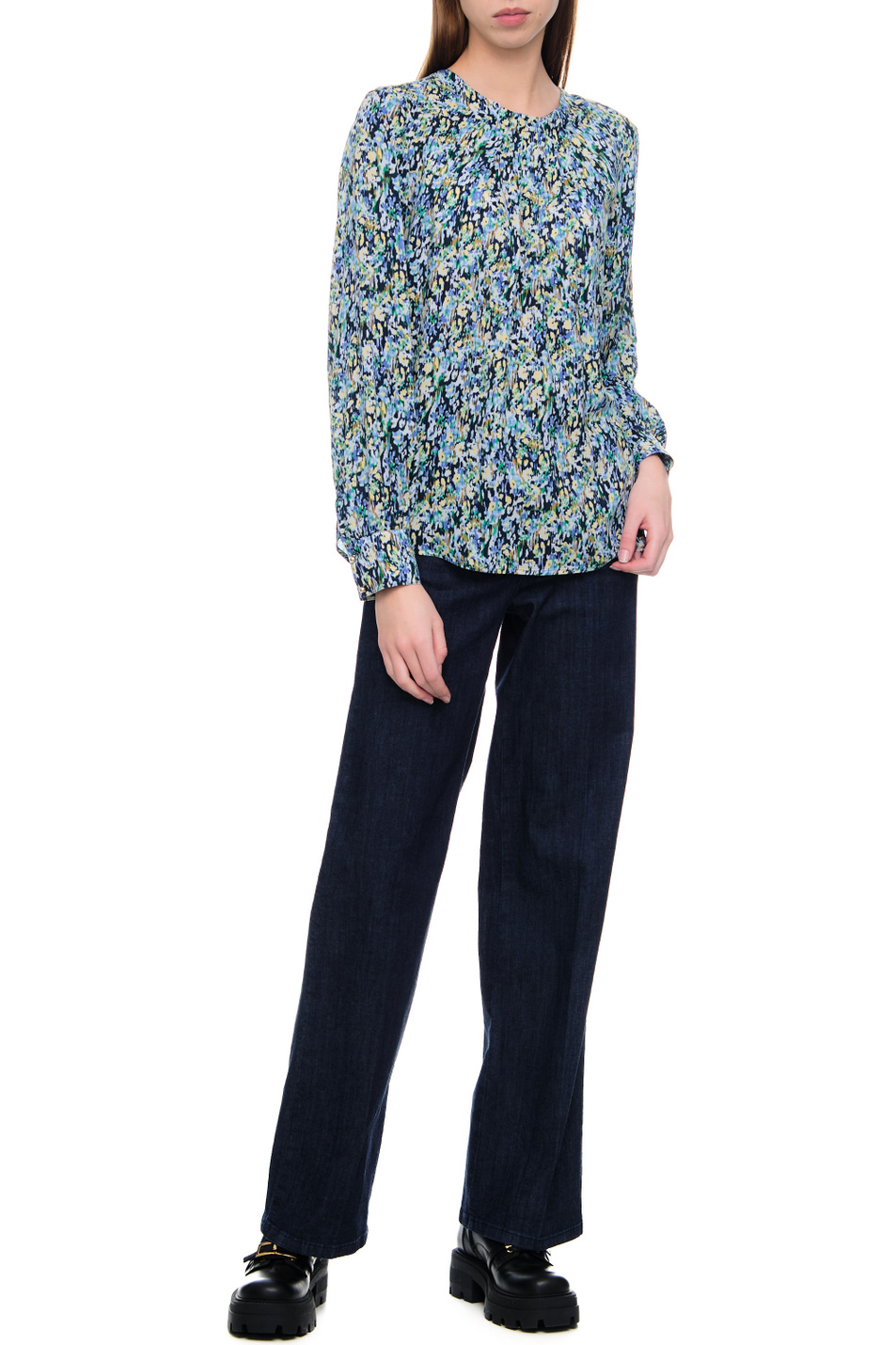 Женский Gerry Weber Блузка с принтом (цвет ), артикул 160001-31400 | Фото 3