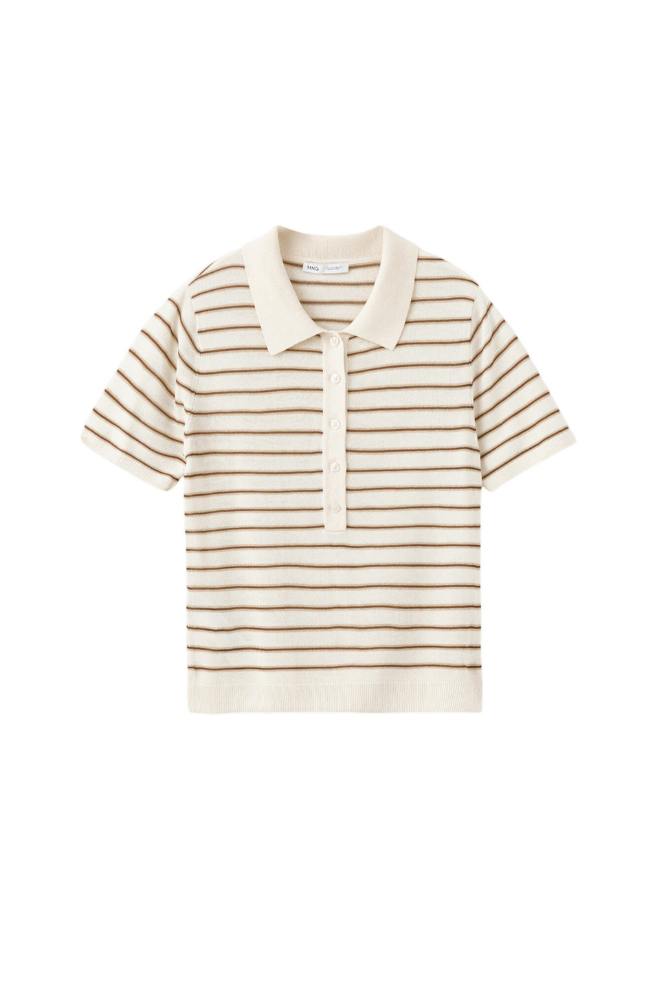 Женский Mango Поло TENCYP с принтом (цвет ), артикул 27035821 | Фото 1