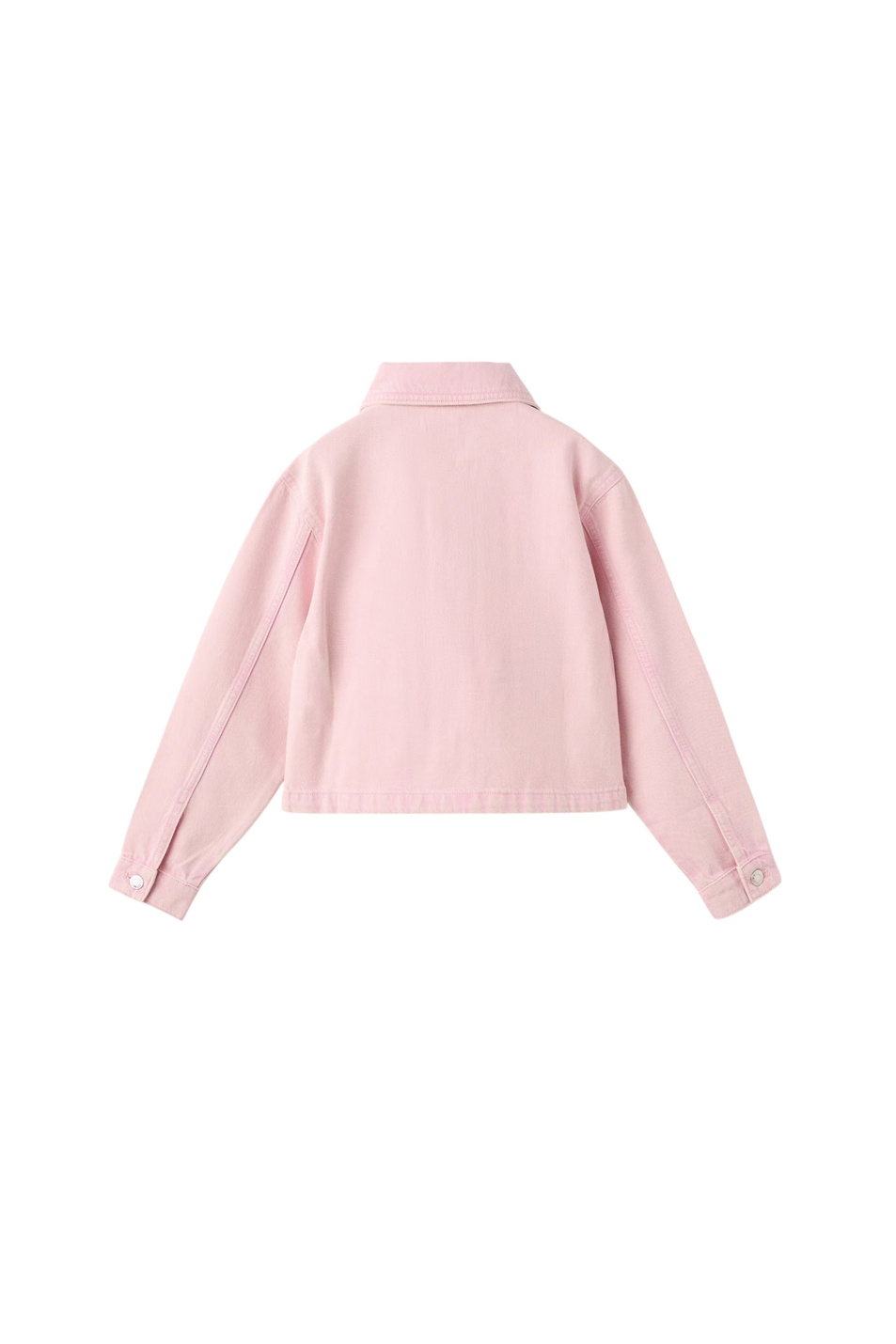 Девочкам Mango Kids Куртка джинсовая BETHSET с вышивкой (цвет ), артикул 27036742 | Фото 2
