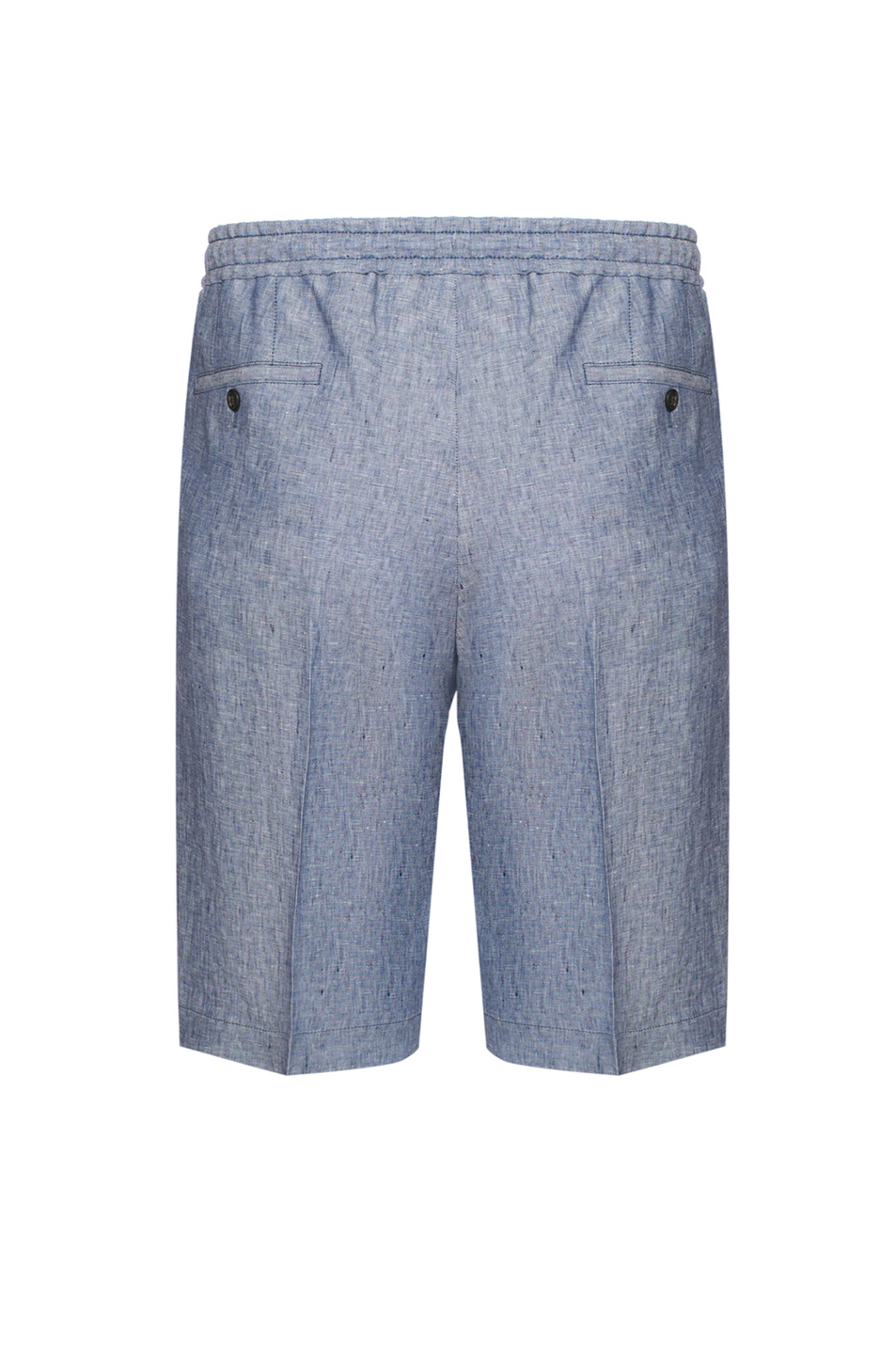 Шорты из льна|Основной цвет:Голубой Мужской Corneliani Шорты из льна (цвет ), артикул 274L20-2714159 | Фото 2