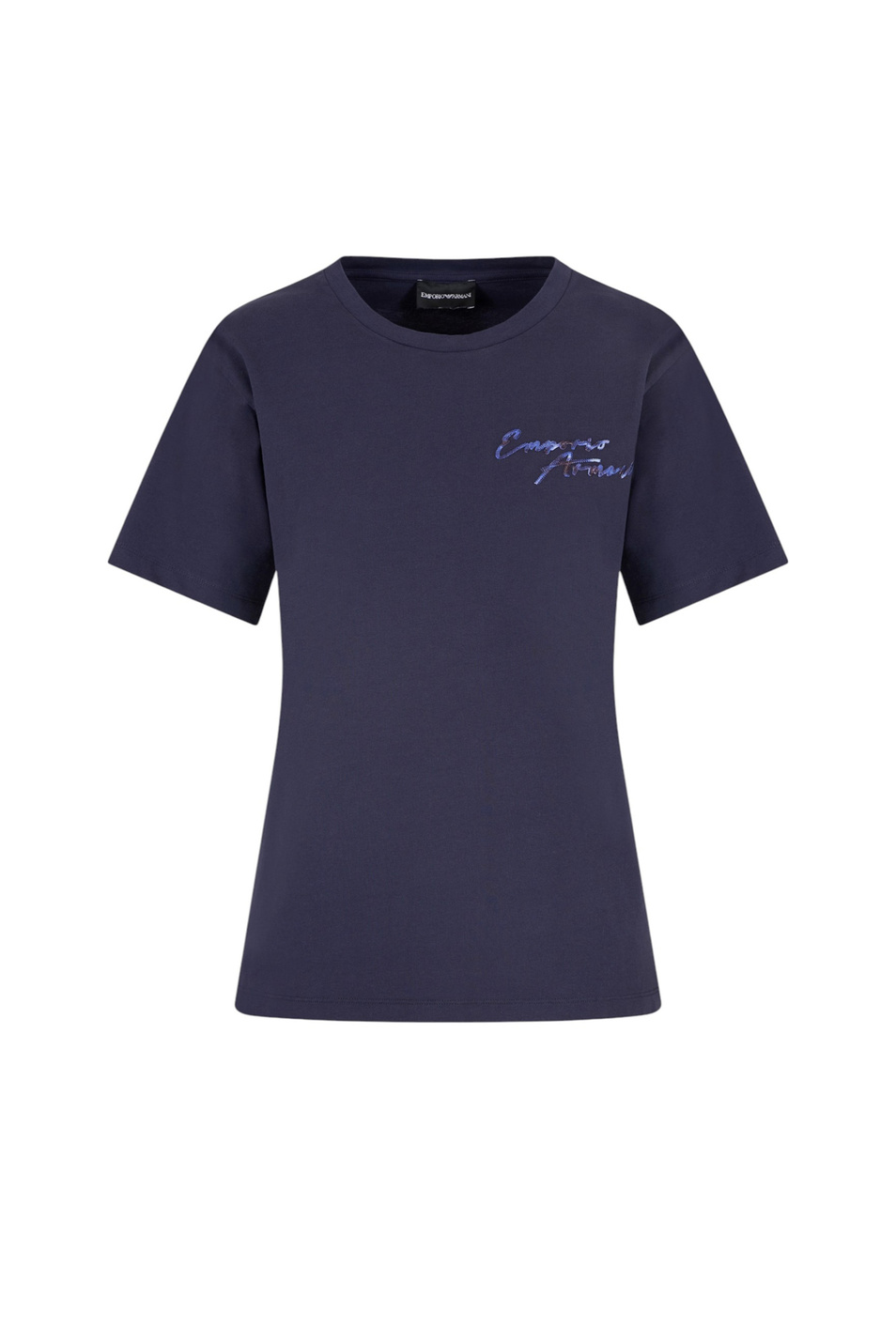 Женский Emporio Armani Футболка с логотипом (цвет ), артикул EW000903-AF12597 | Фото 1