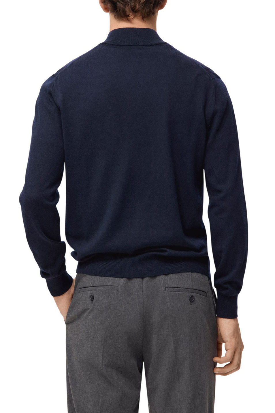 Мужской Mango Man Свитер WILLYP из шерсти (цвет ), артикул 27041285 | Фото 4