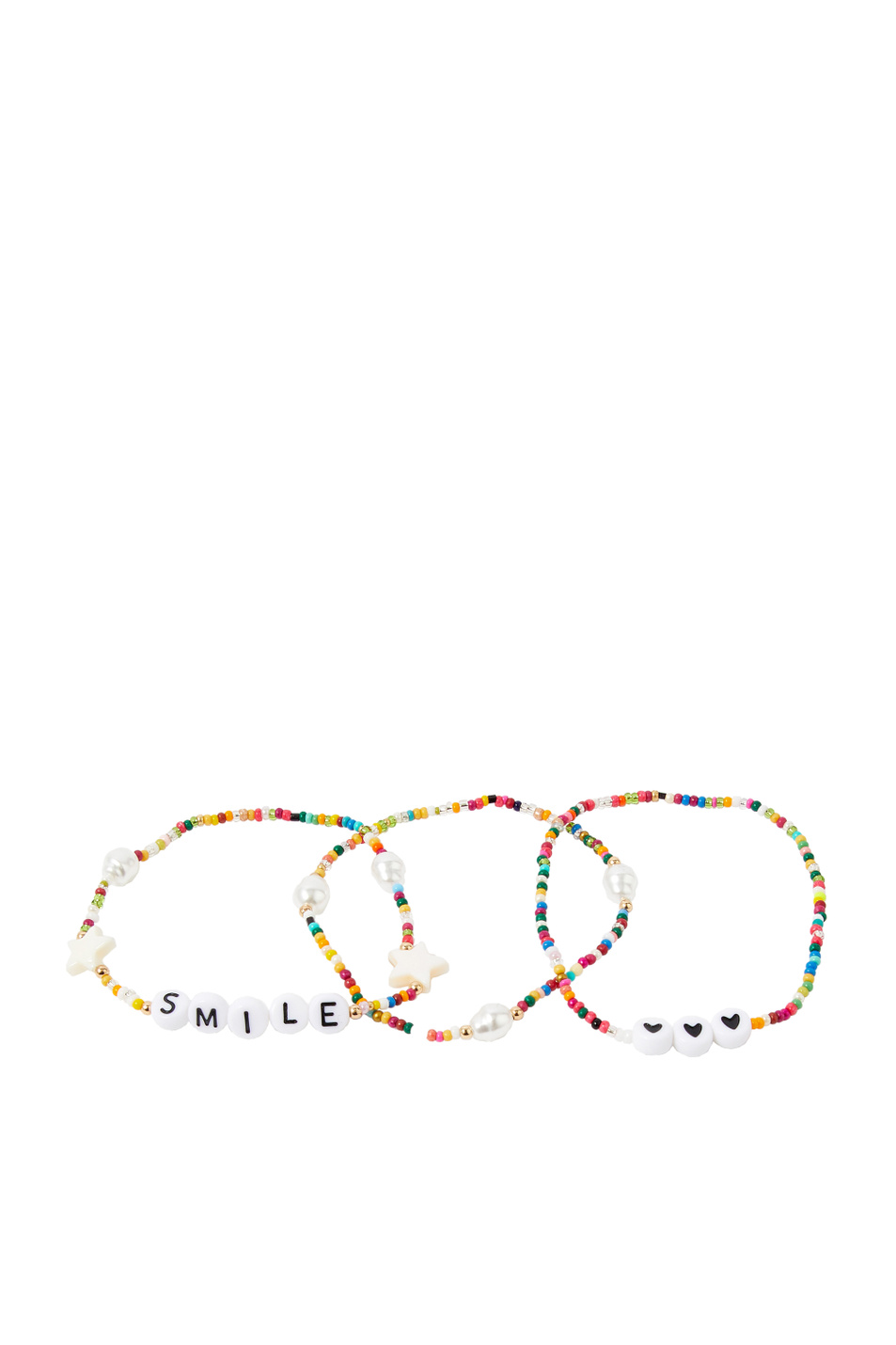 Accessorize Набор браслетов smile из бисера (цвет ), артикул 184104 | Фото 1