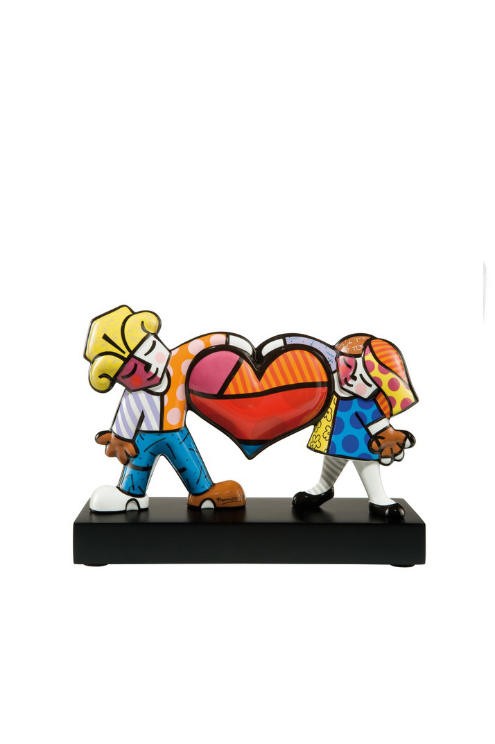 Goebel Фигурка декоративная «Дети с сердцем» 16 см (цвет ), артикул 66-452-07-1 | Фото 1