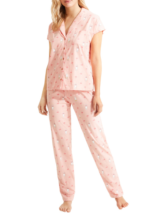 Women'secret Пижама рубашечного типа с принтом "Миффи" (Розовый цвет), артикул 4859634 | Фото 1