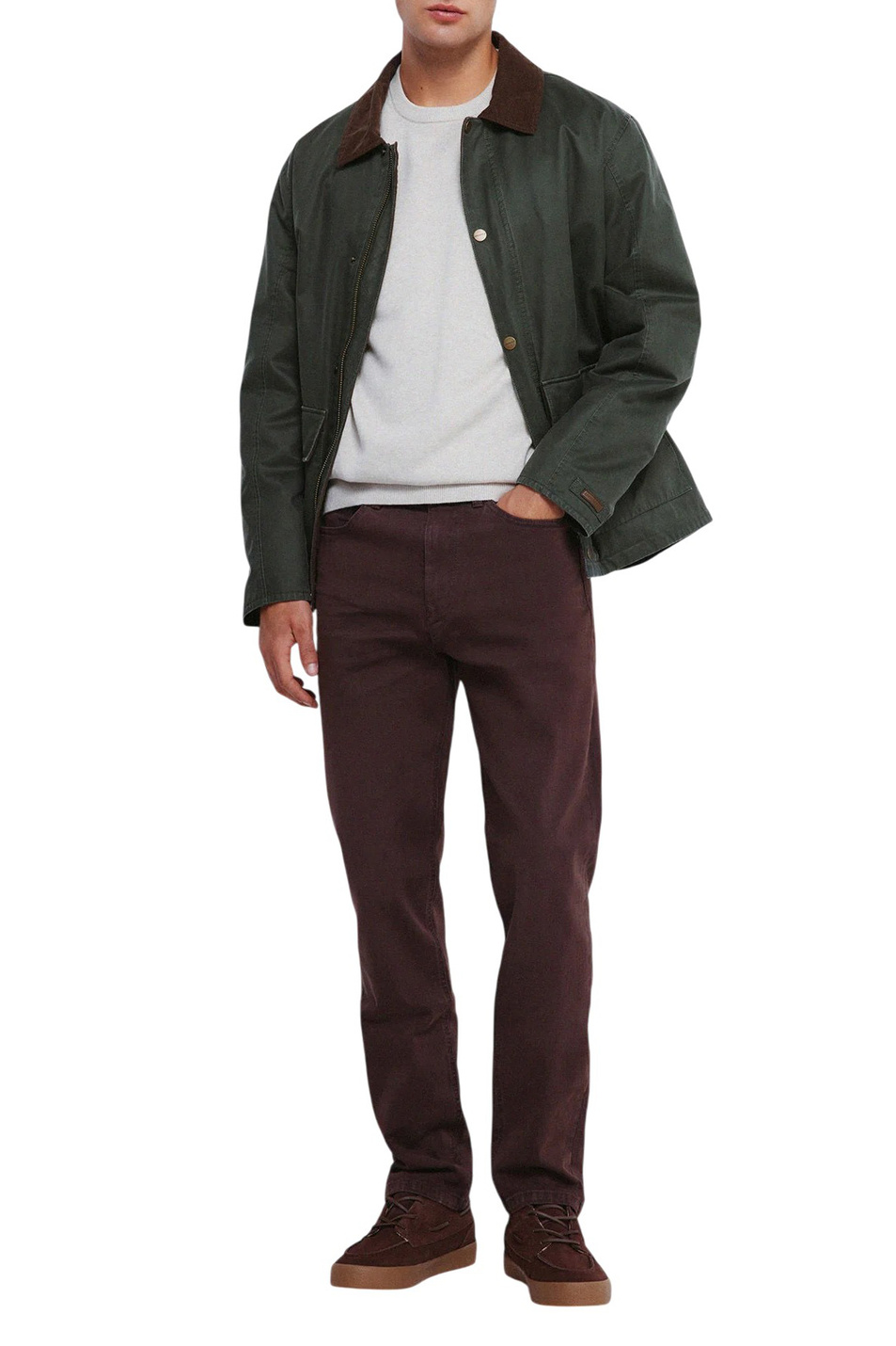 Мужской Springfield Брюки из эластичного хлопка (цвет ), артикул 0392816 | Фото 2