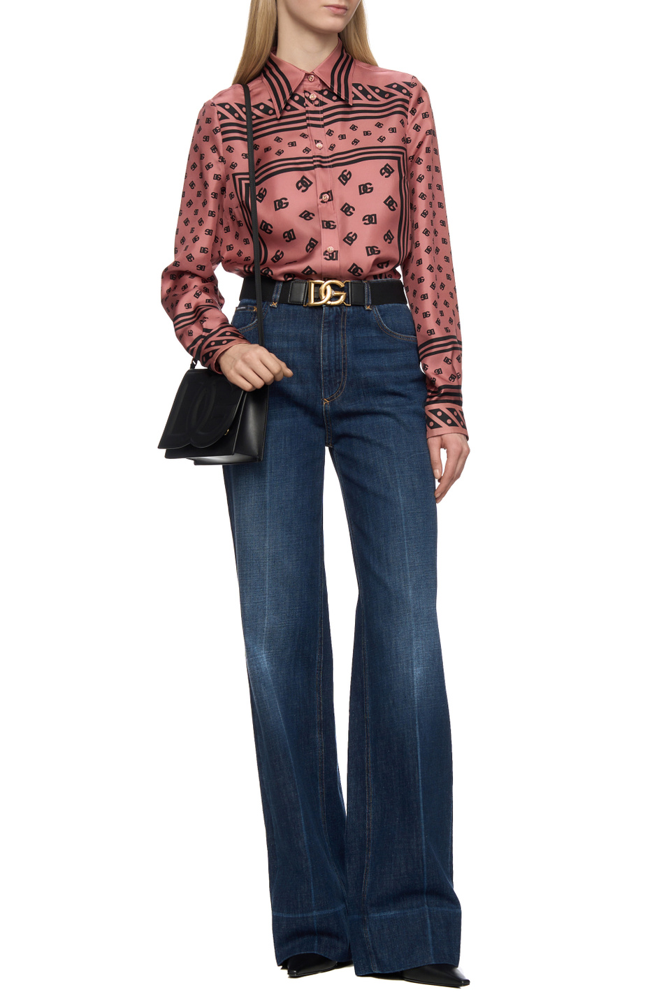 Женский Dolce & Gabbana Джинсы из хлопка (цвет ), артикул FTC79D-G8LY9 | Фото 3