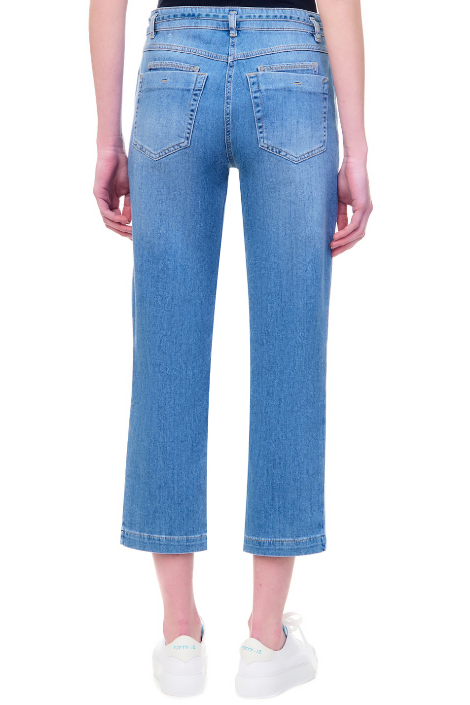 Женский Gerry Weber Джинсы из эластичного хлопка (цвет ), артикул 822089-66815-Straight Fit | Фото 6