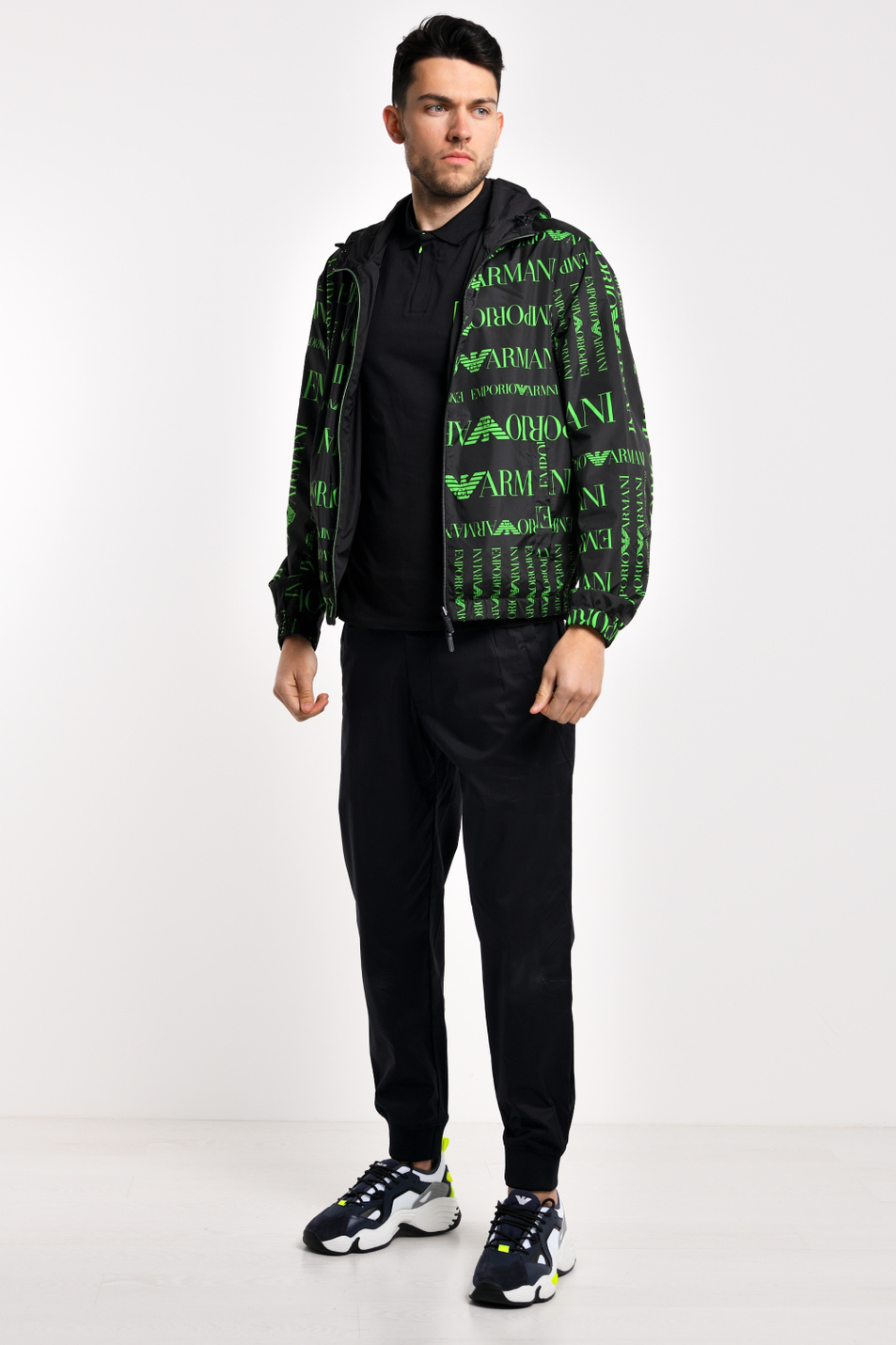 Мужской Emporio Armani Двухстороння куртка с капюшоном (цвет ), артикул 3H1B98-1NDZZ | Фото 2