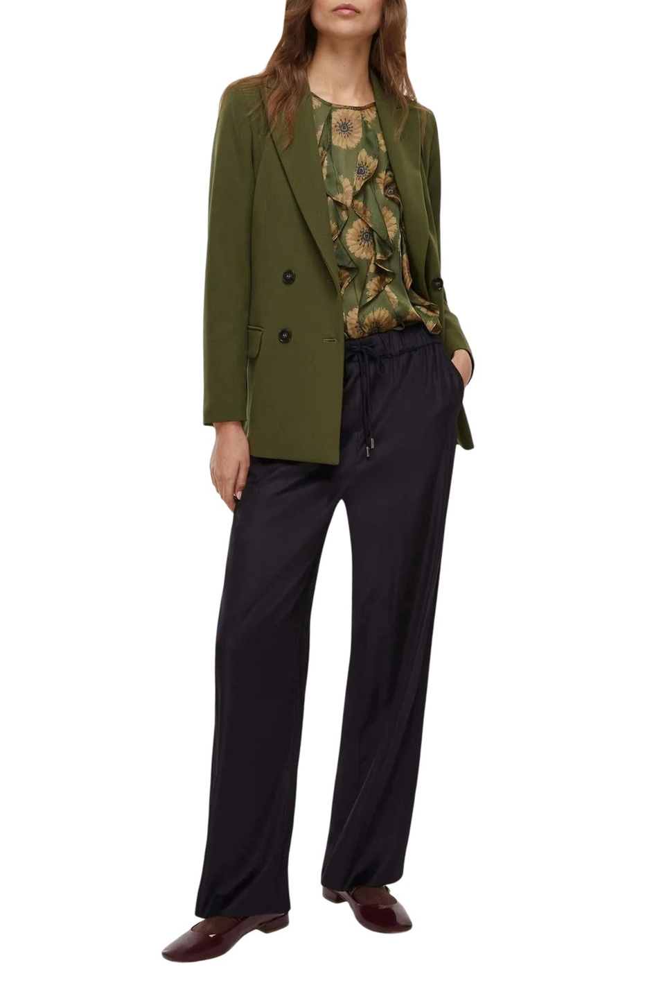 Женский Emme Marella Брюки ISOTTA с эластичным поясом (цвет ), артикул 2525136121 | Фото 2