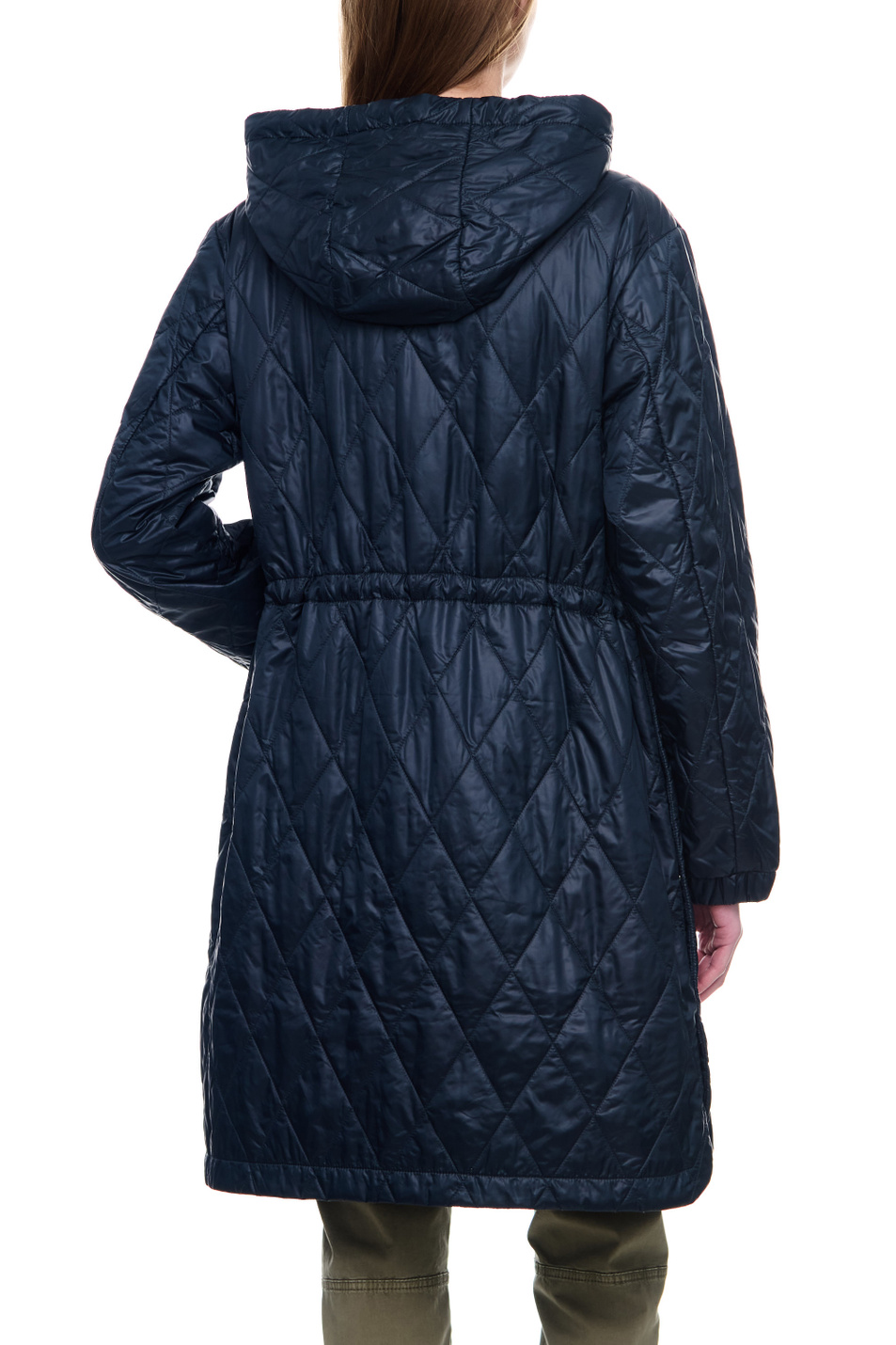 Женский Gerry Weber Стеганая куртка на молнии с капюшоном (цвет ), артикул 150217-31182 | Фото 7