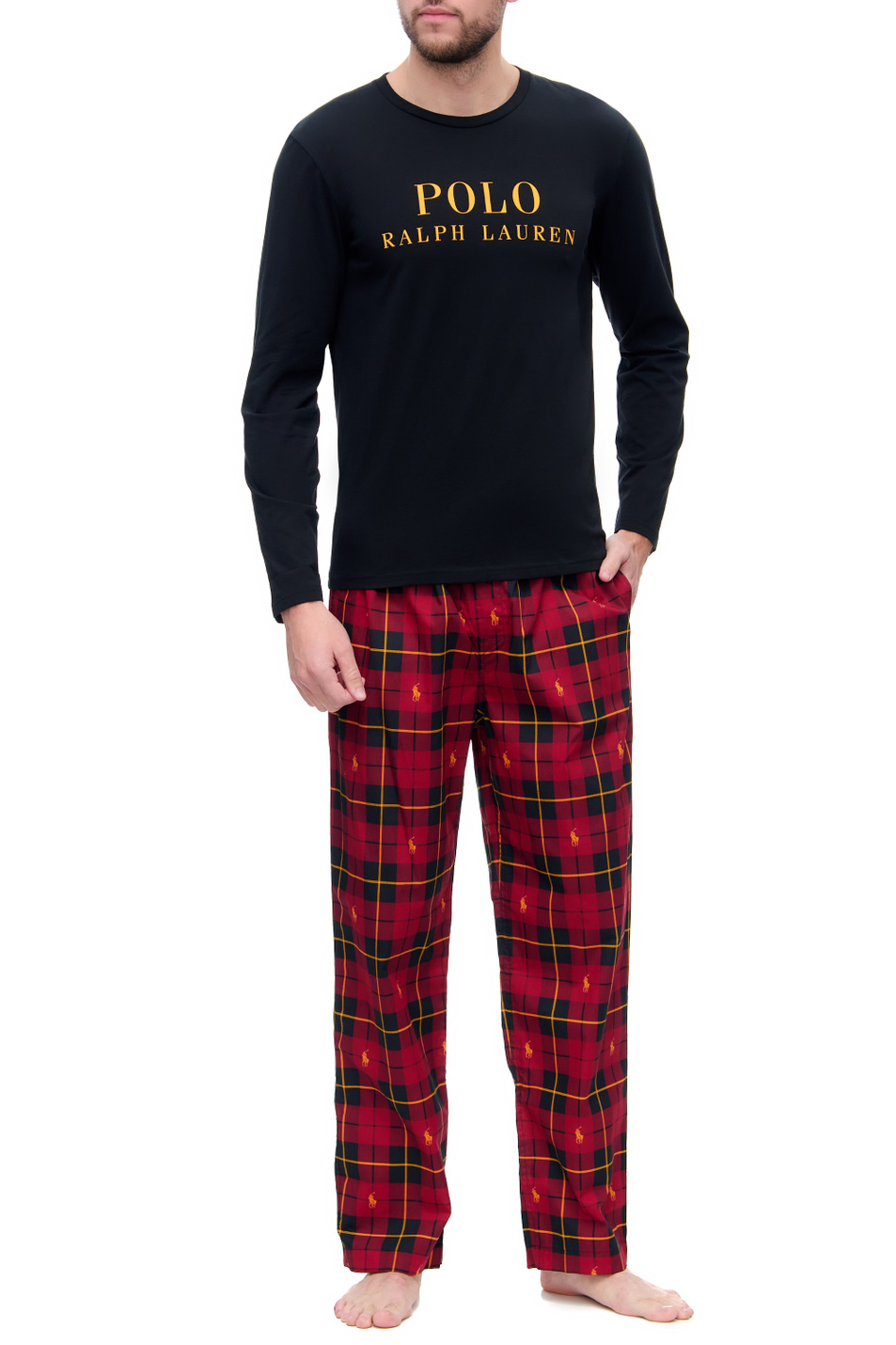 Polo Ralph Lauren Пижама из натурального хлопка (цвет ), артикул 714843423001 | Фото 1