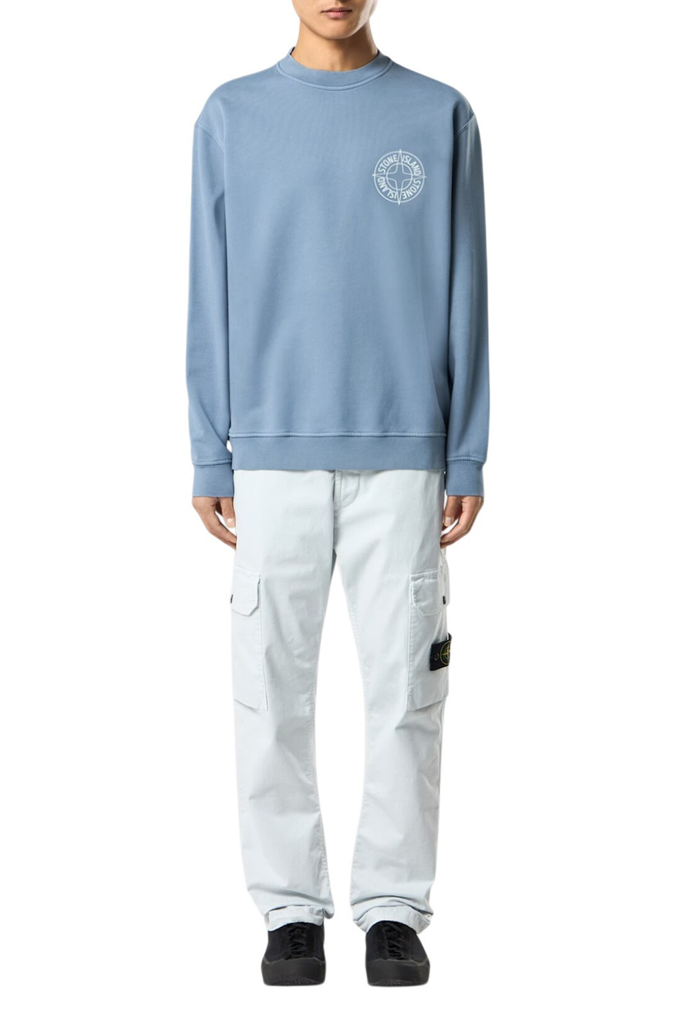 Мужской Stone Island Свитшот с принтом (цвет ), артикул L1S156100001-S0283 | Фото 3
