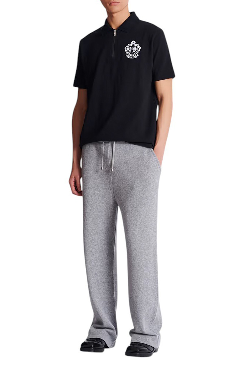 Мужской Balmain Поло из хлопка (цвет ), артикул FH0GC027GF30 | Фото 2