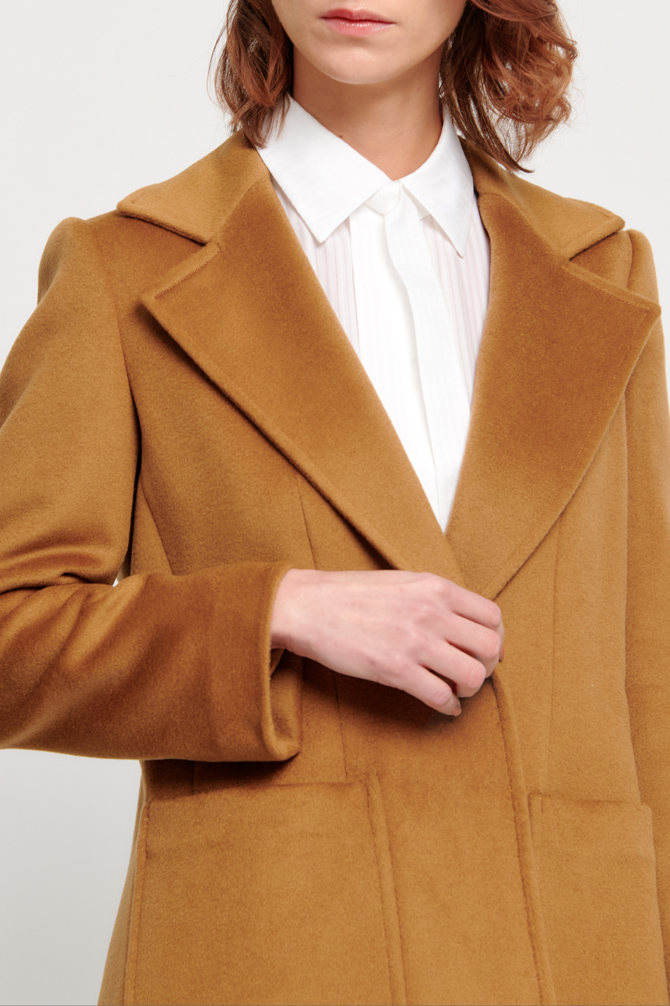 Max&Co Короткое пальто Shortrun из натуральной шерсти (цвет ), артикул 60815021 | Фото 4