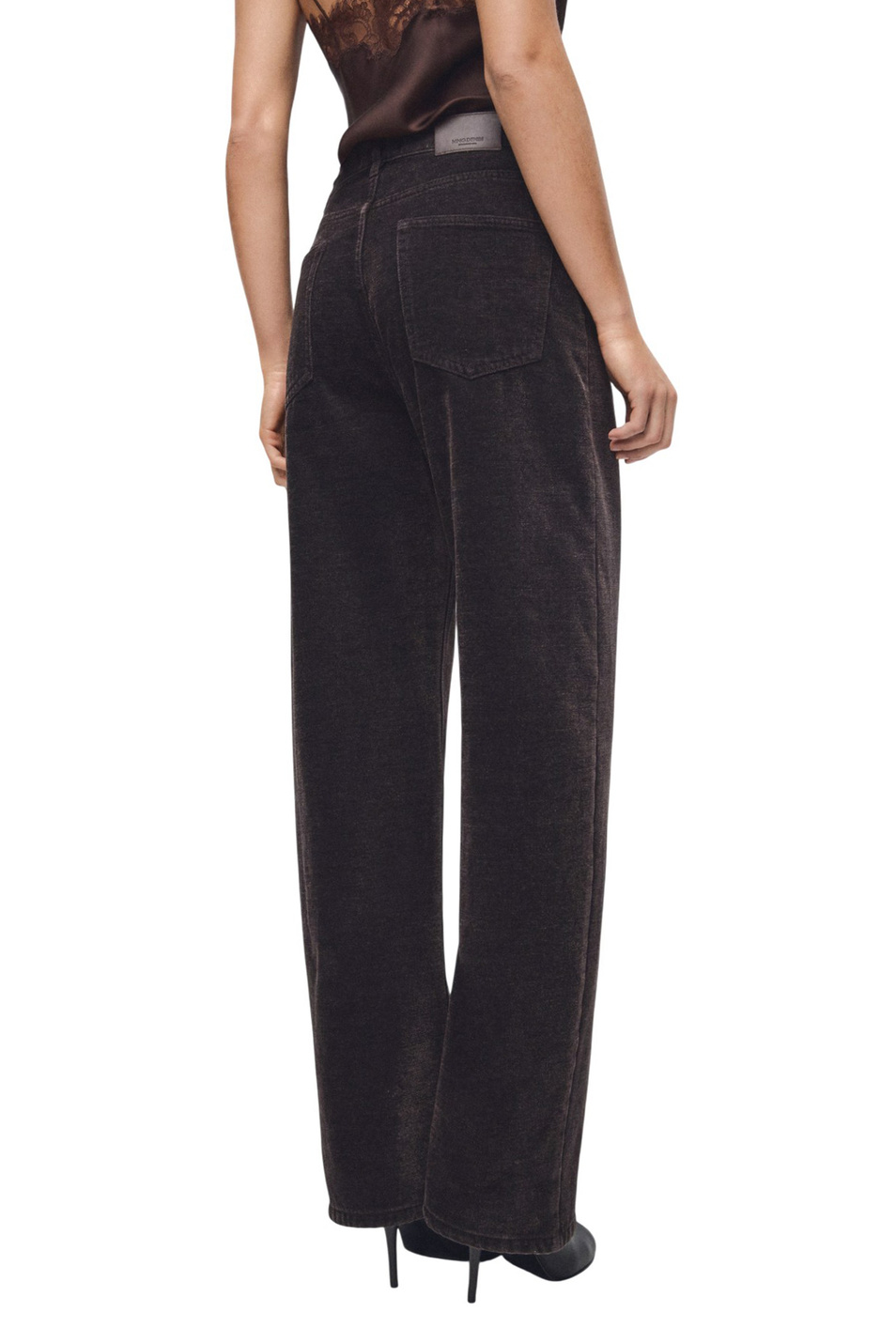 Женский Mango Брюки бархатные TOKIO (цвет ), артикул 27011273 | Фото 4