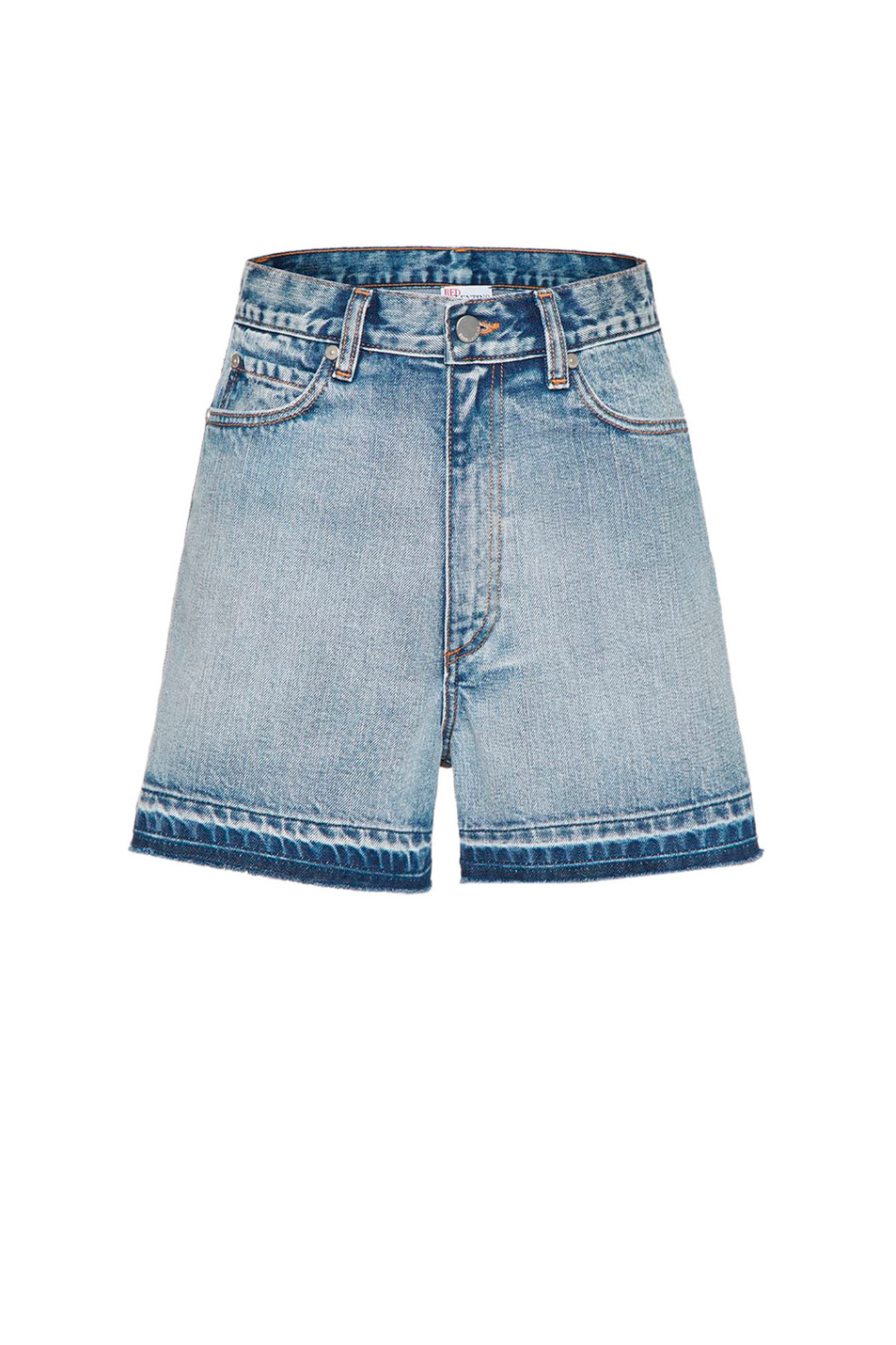 Женский Red Valentino Шорты джинсовые из натурального хлопка (цвет ), артикул 2R0DD06A6T7 | Фото 1
