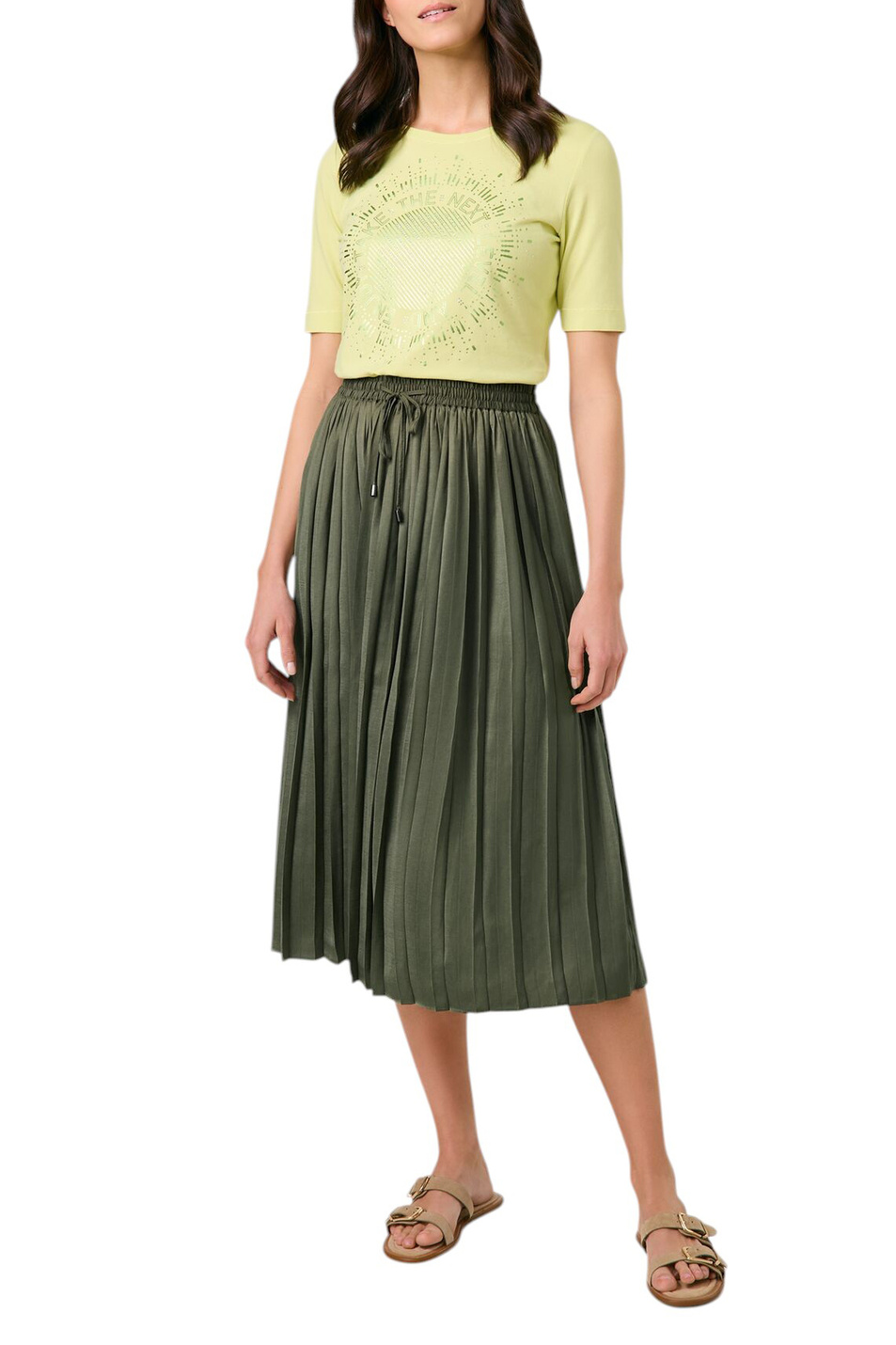Женский Gerry Weber Юбка плиссированная (цвет ), артикул 510007-31511 | Фото 3