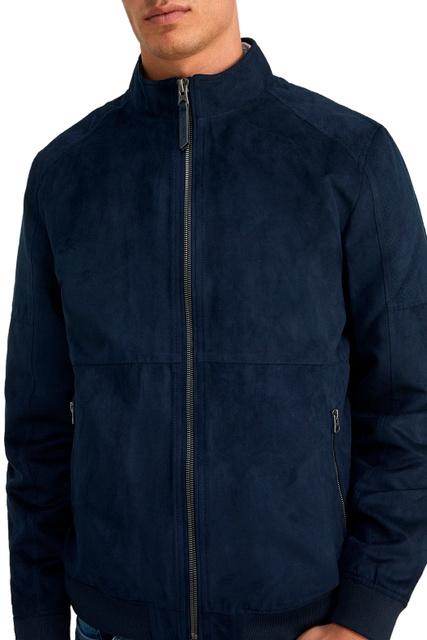 Куртка на молнии|Основной цвет:Синий|Артикул:0485166 | Фото 1