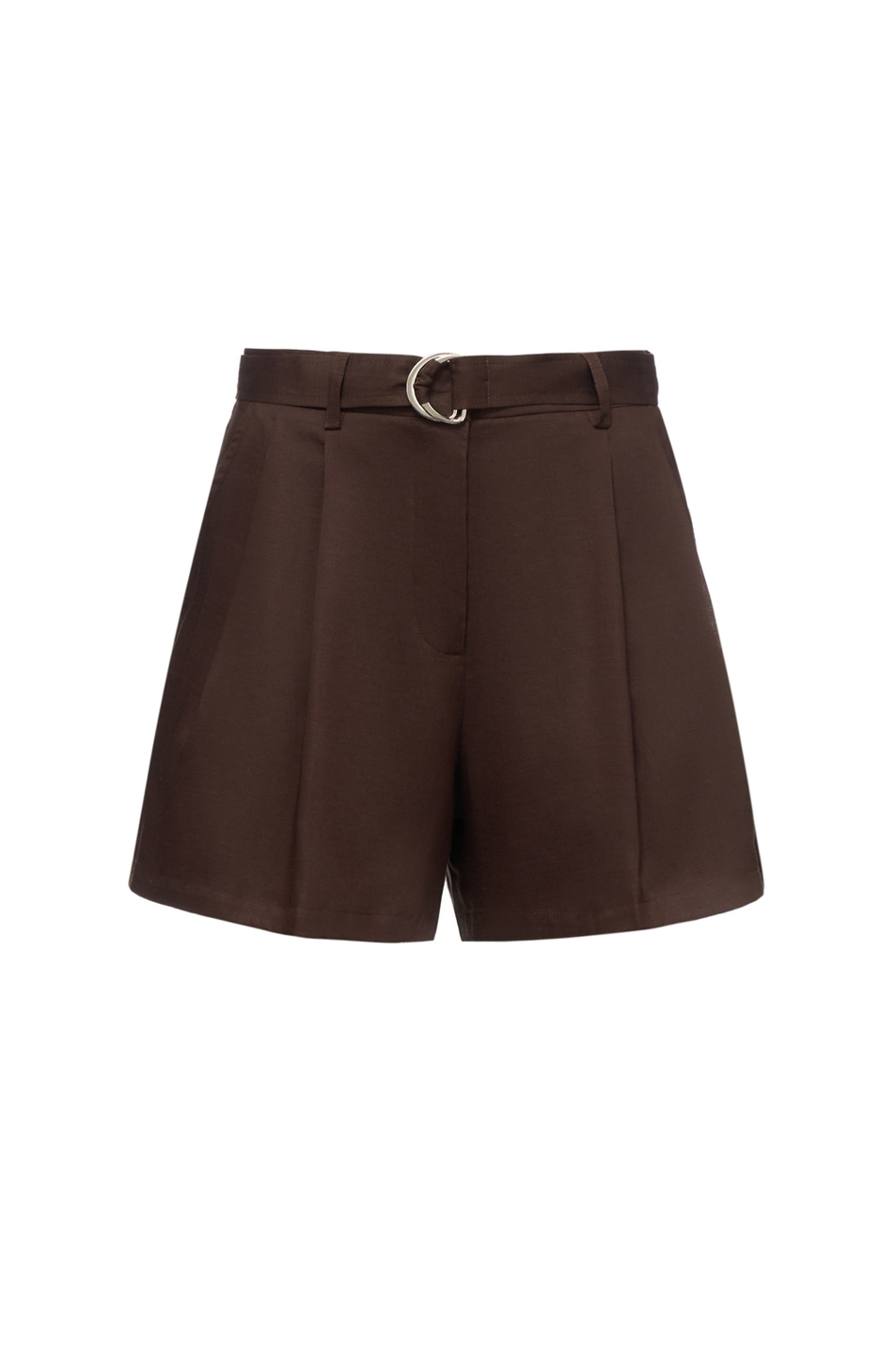 Женский Ermanno Firenze Шорты из смесового льна (цвет ), артикул D48EP054CCE37 | Фото 1