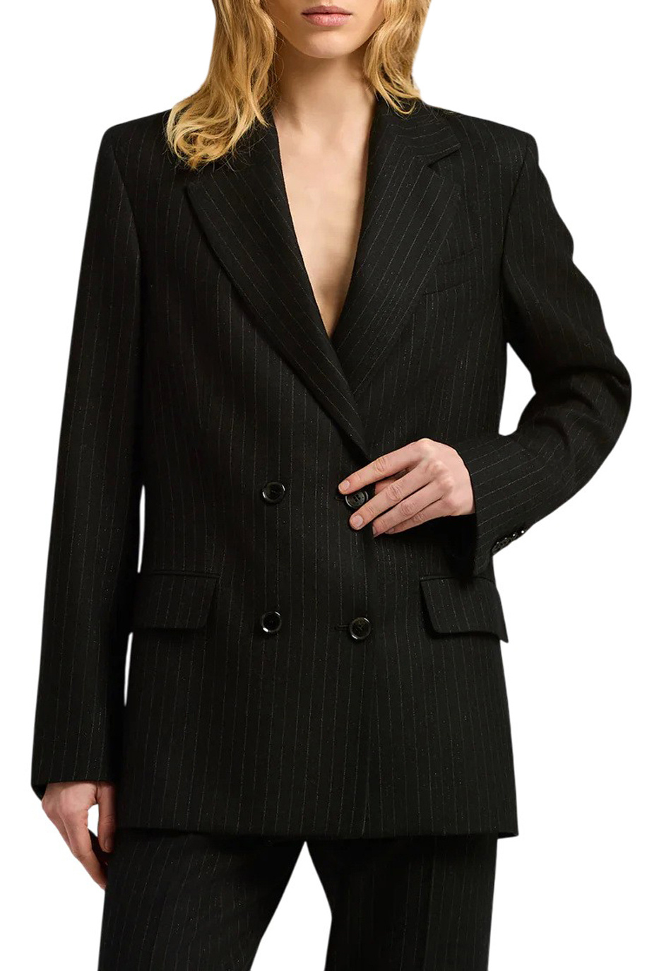 Женский Kiton Пиджак из шерсти (цвет ), артикул D60510K0564G0100I | Фото 3