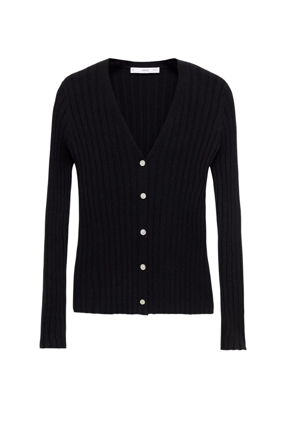 Женский Mango Кардиган FLURRY в рубчик (цвет ), артикул 17035800 | Фото 1