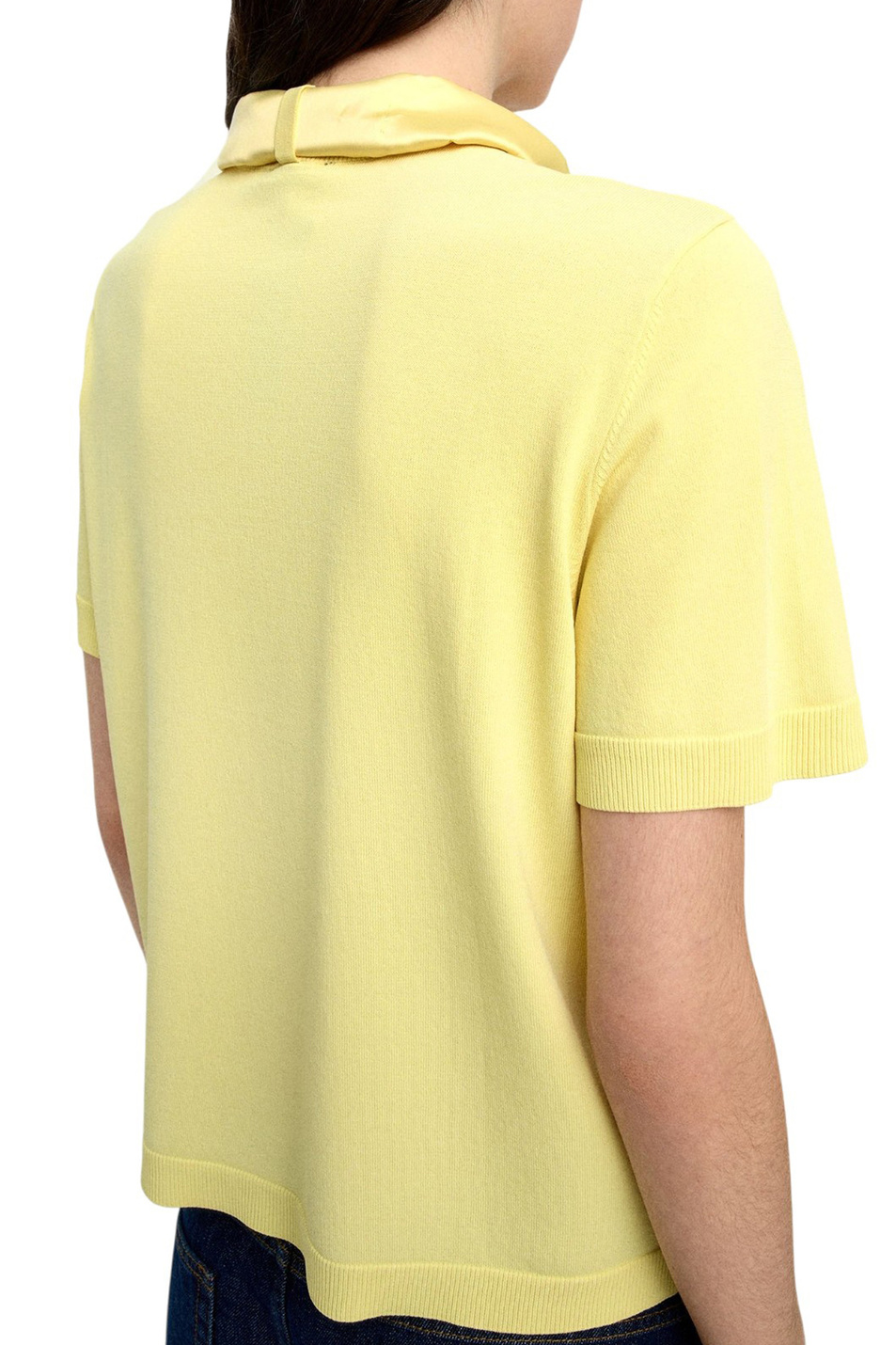 Джемпер с шарфом|Основной цвет:Желтый Женский Parfois Джемпер с шарфом (цвет ), артикул 240317 | Фото 4