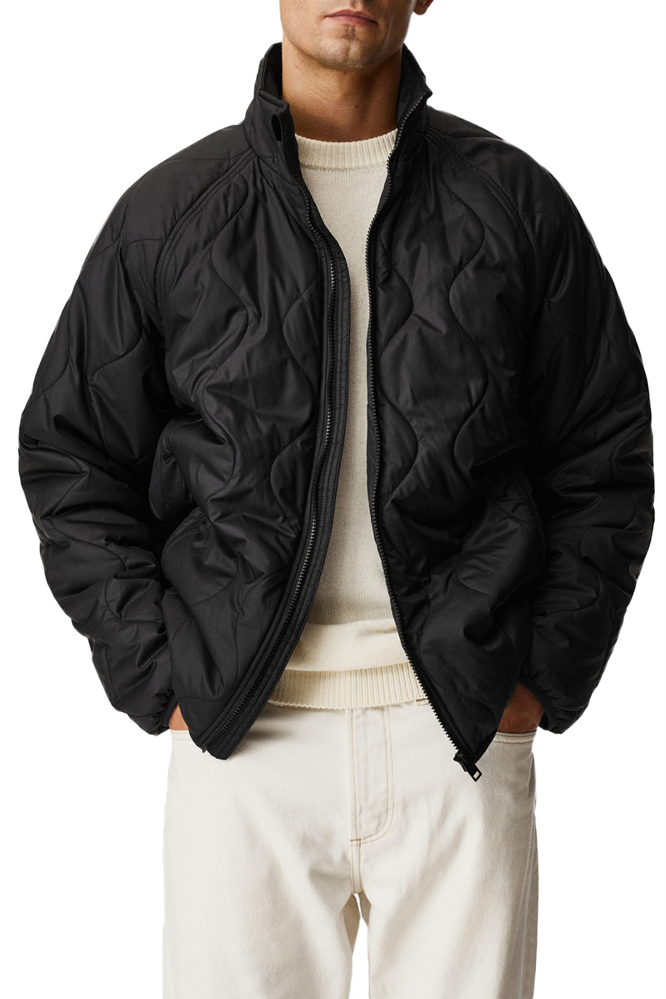 Мужской Mango Man Утепленная куртка SIDI из водротталкивающего материала (цвет ), артикул 37075904 | Фото 3