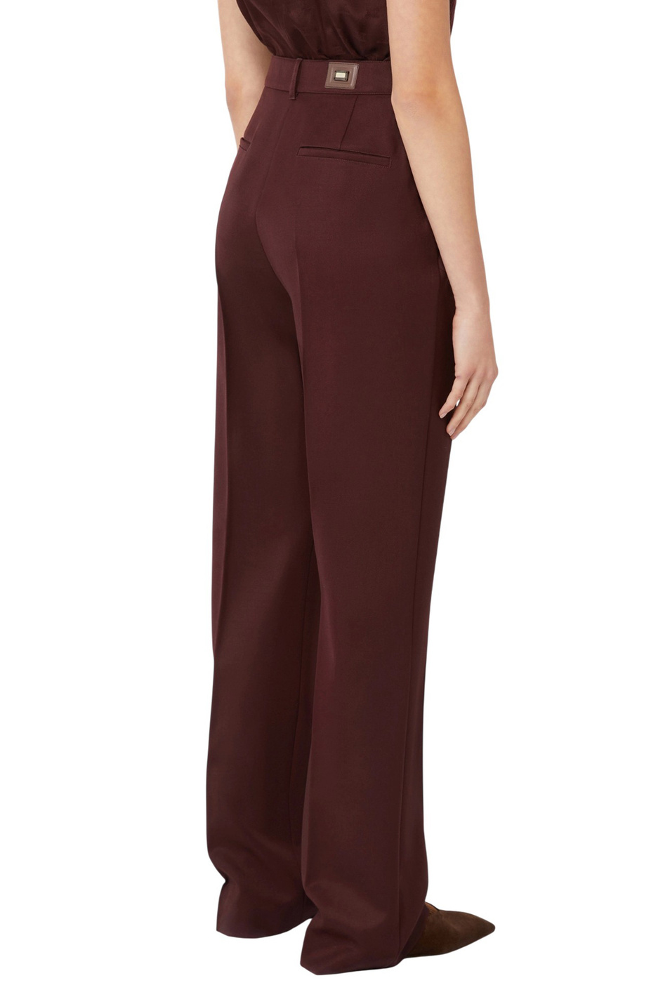 Женский Max Mara Брюки CANNES из шерсти (цвет ), артикул 2521136032 | Фото 4