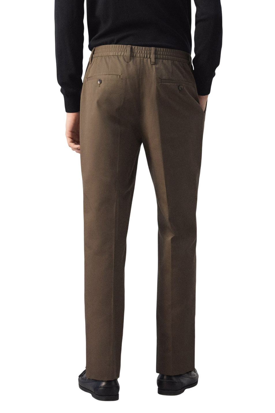 Мужской Mango Man Брюки ROBERTO2 из хлопка (цвет ), артикул 27004413 | Фото 4