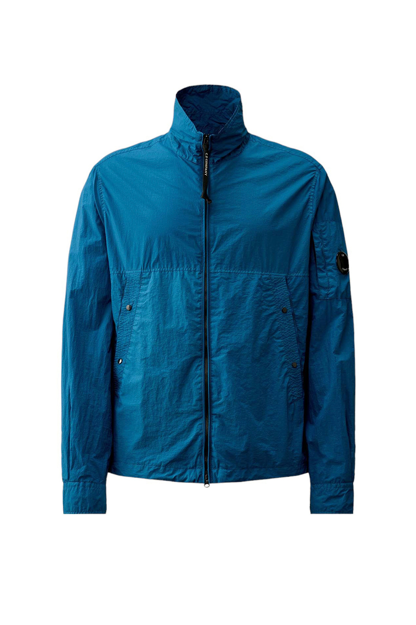 Куртка с воротником-стойкой|Основной цвет:Синий|Артикул:16CMOS110A005783G | Фото 1