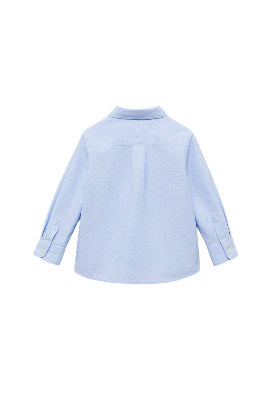 Мальчикам Mango Kids Рубашка OXFORDB из хлопка (цвет ), артикул 87090622 | Фото 2