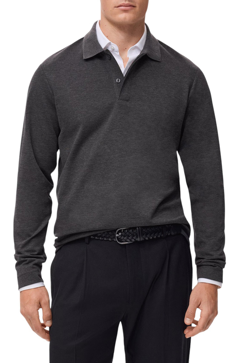 Мужской Mango Man Джемпер поло GARETHP (цвет ), артикул 17995976 | Фото 3